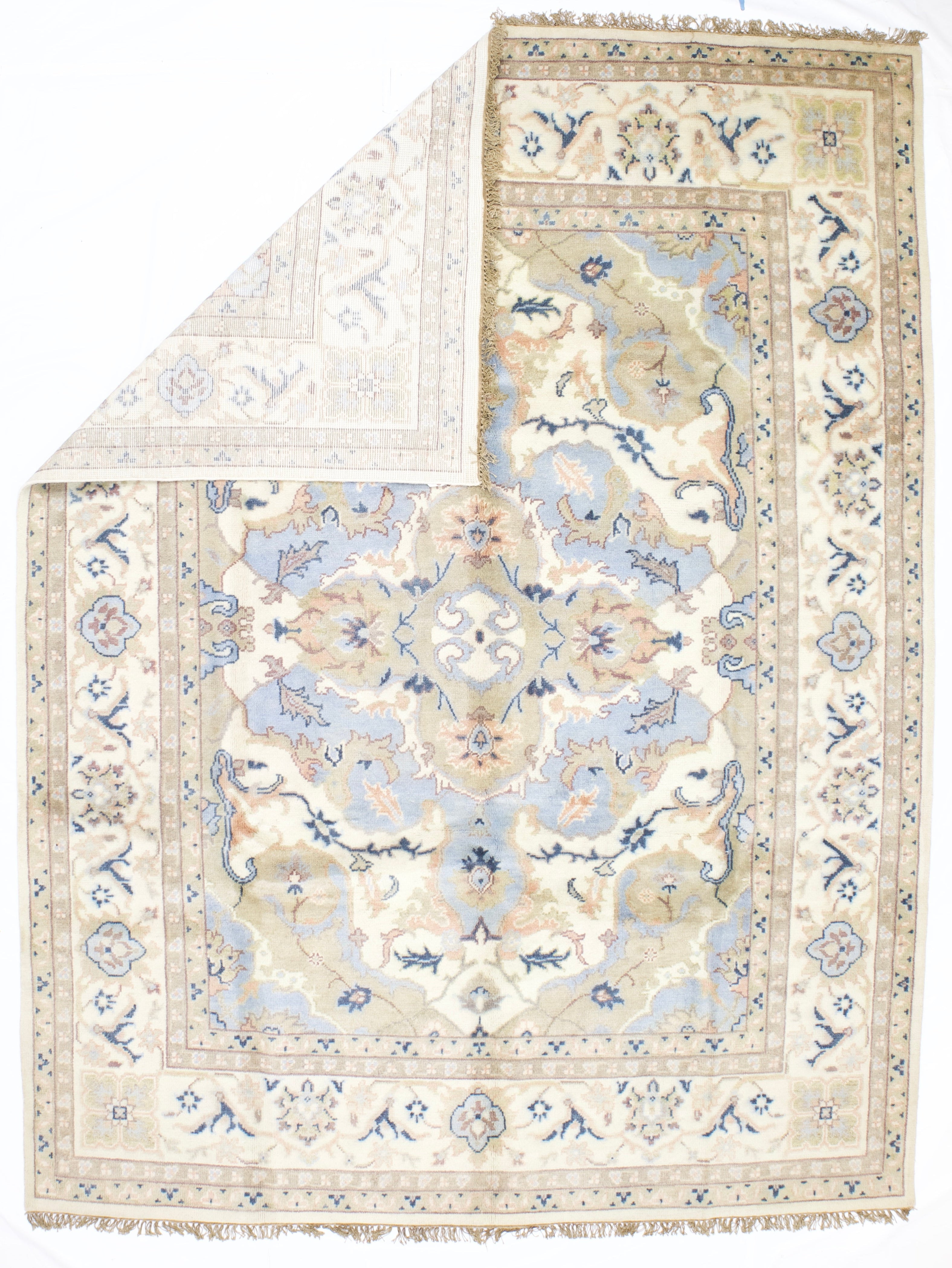 Fine Vintage Indo Kashan Rug 9' 3" x 12' 1"
