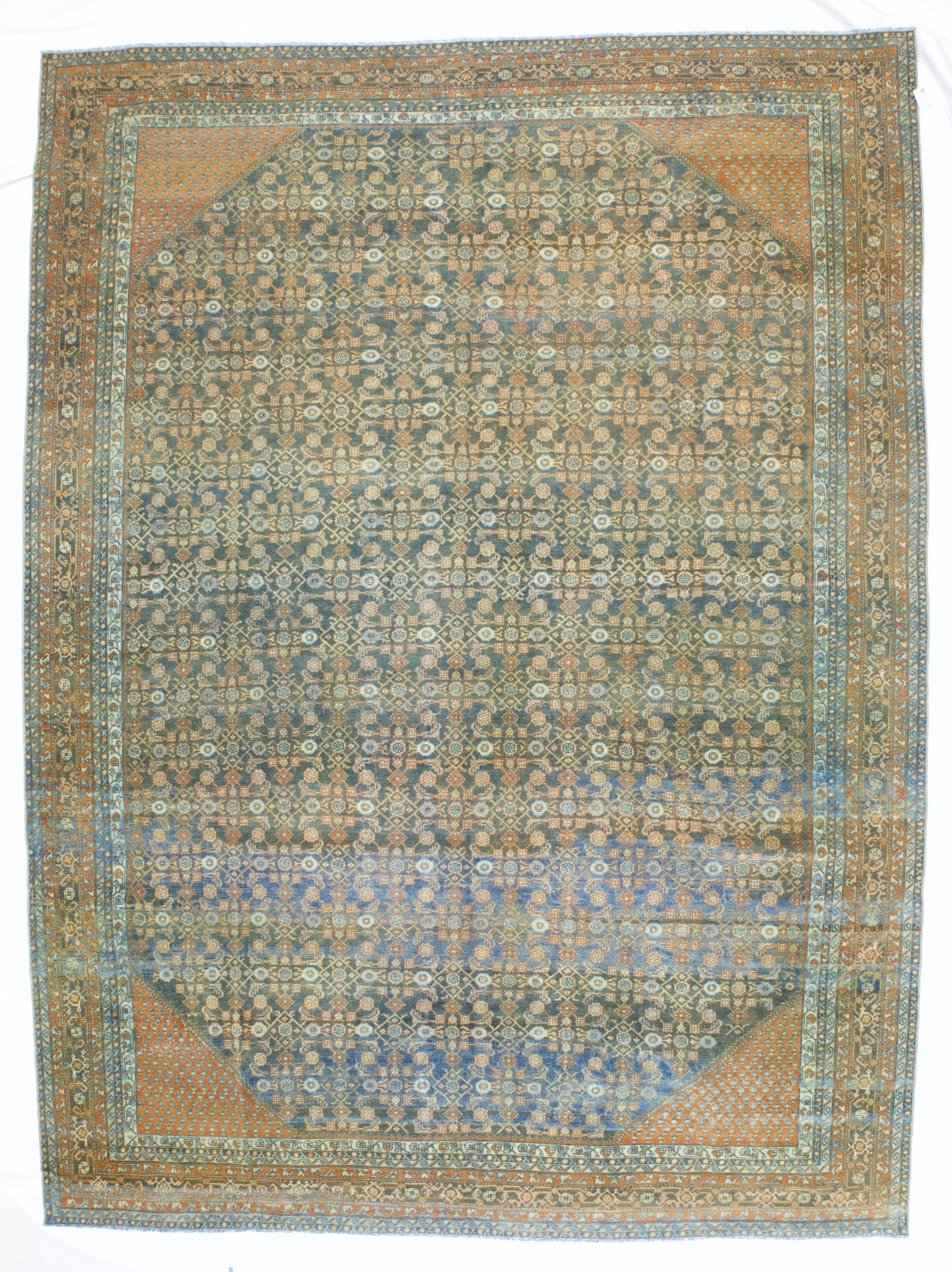 Antique Sultanabad Rug 8' 9'' x 11' 8''