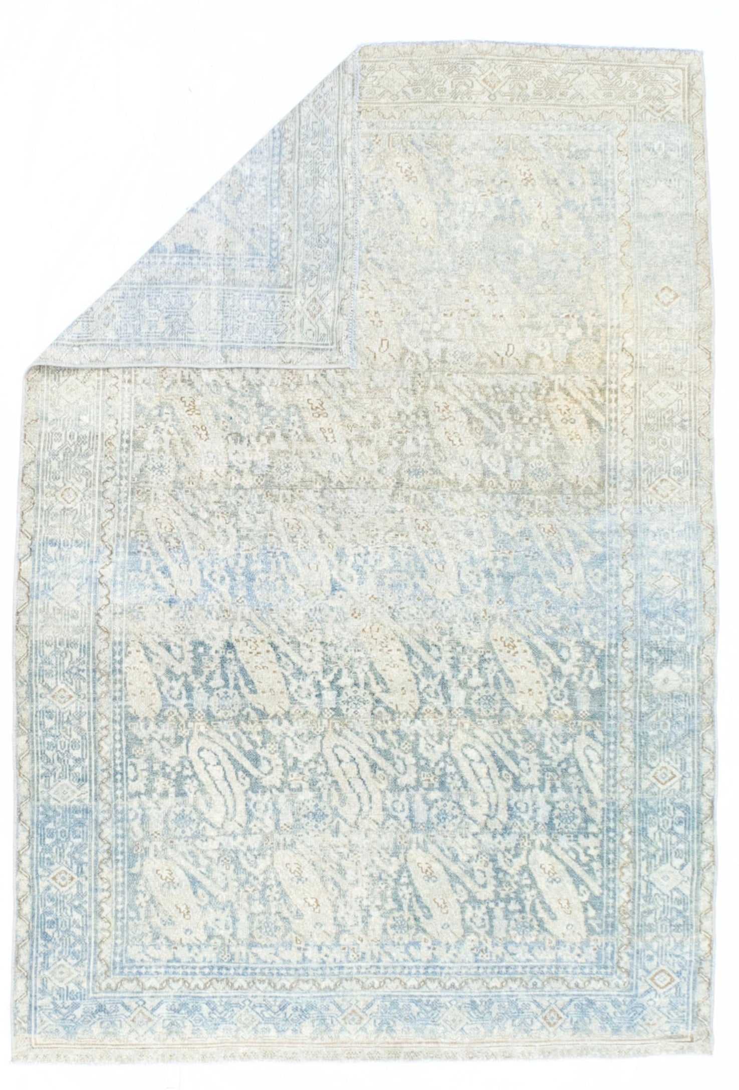 Fine Antique Malayer Rug 4'2" x 6' 1"