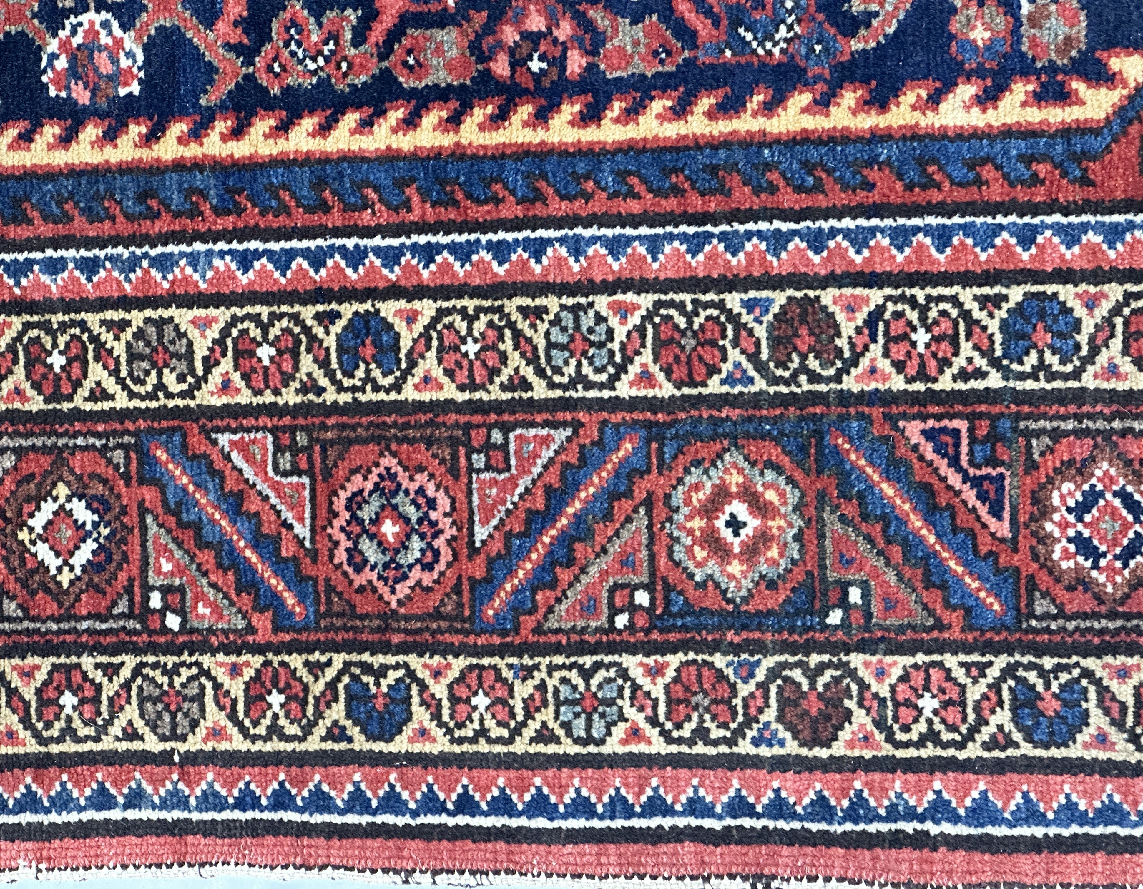 Antique Malayer Rug 4'4" x 6' 7"