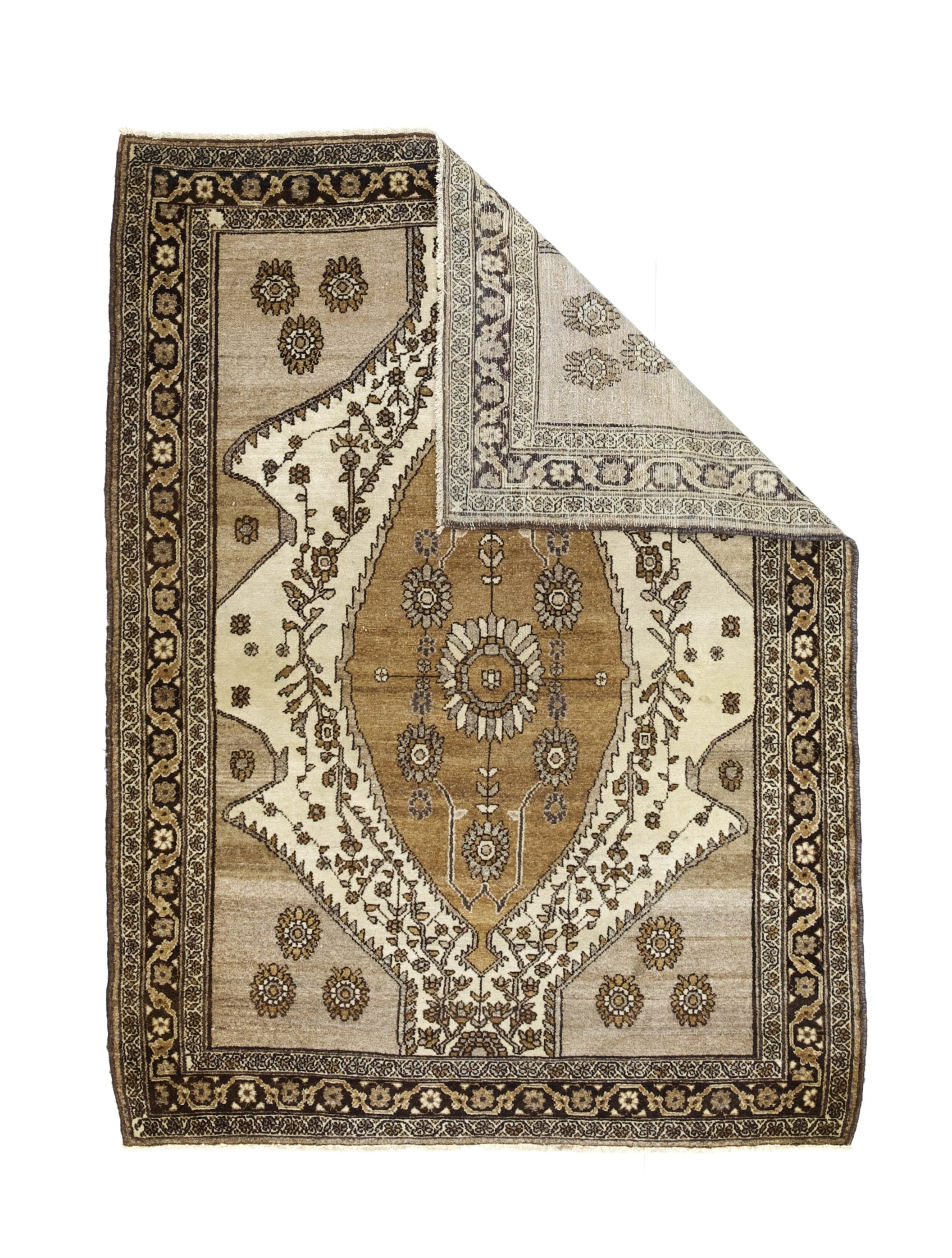 Antique Malayer Rug 3' 8" x 5' 1"