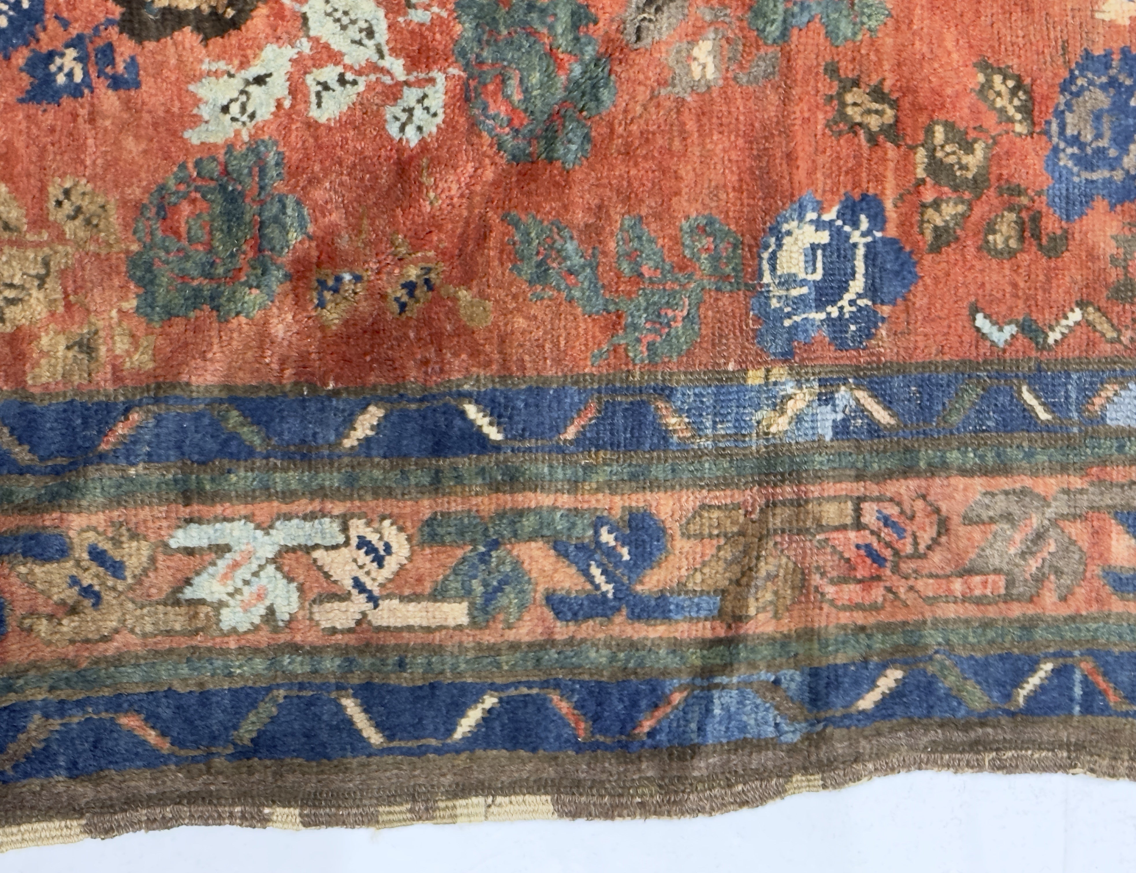 Antique Kurdish Tribal Rug 3' 10" x 5' 11"