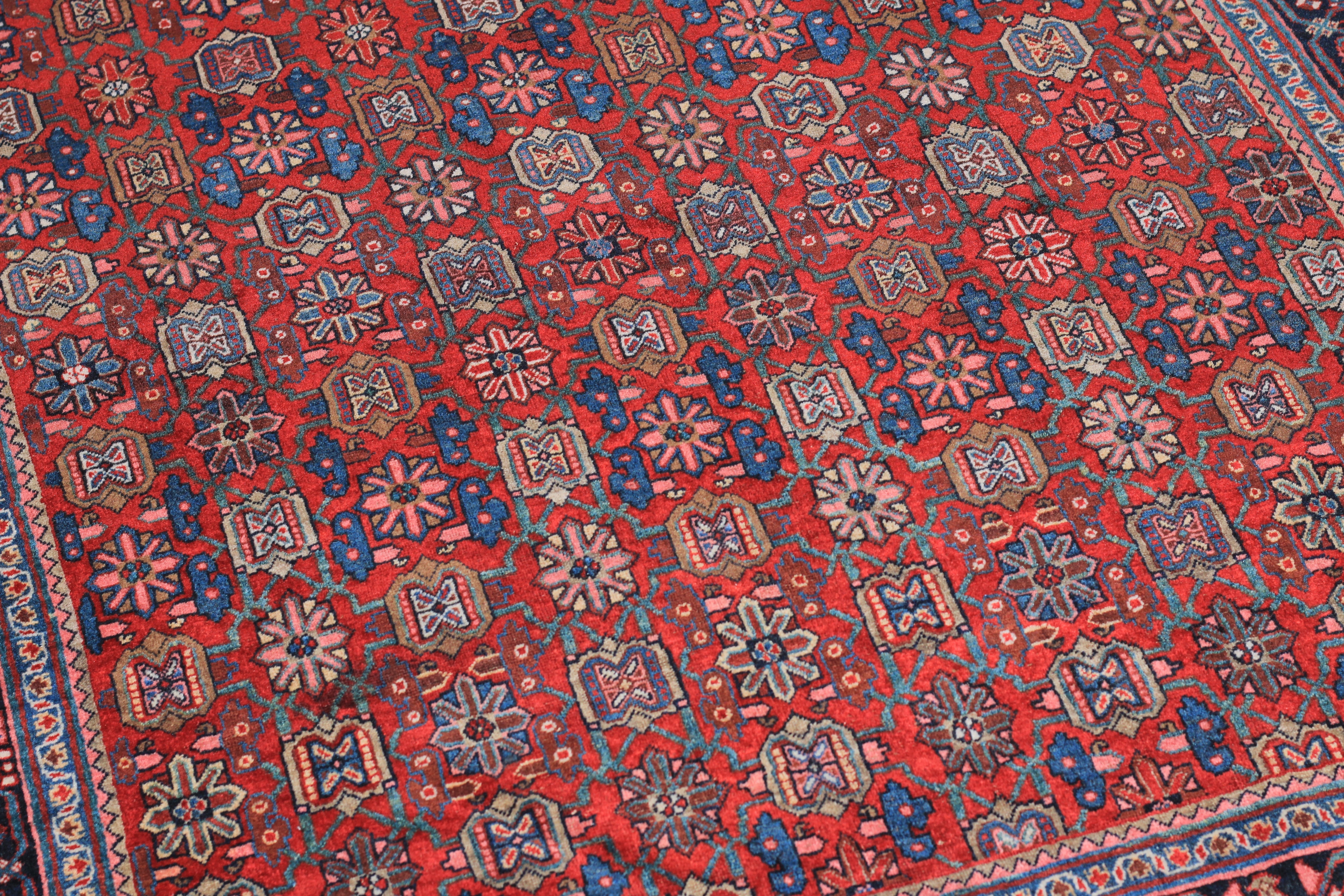 Antique Halvai Bidjar Rug 4' 10" x 7' 3"