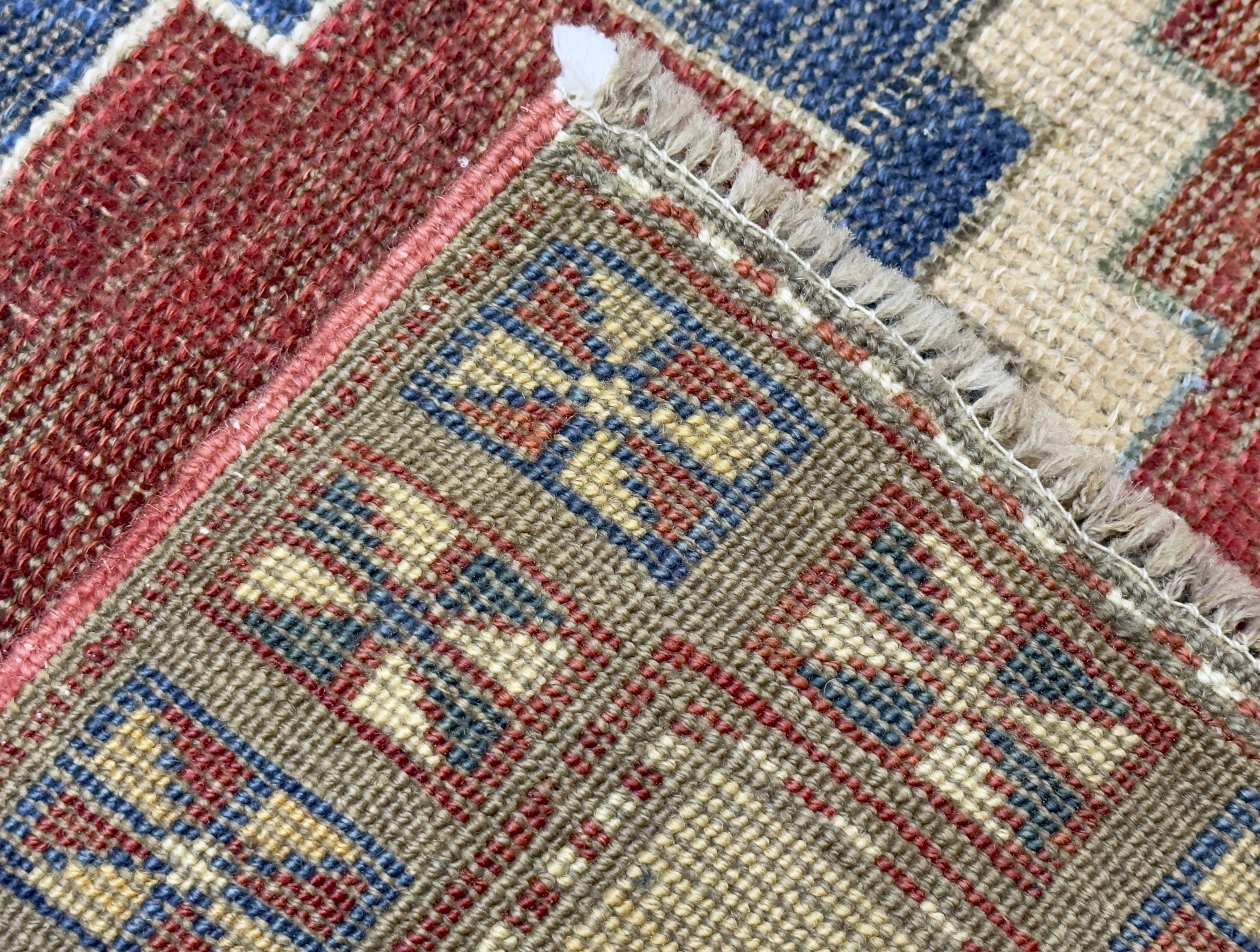 Antique Caucasian Kuba Rug 4' 0" x 4' 7"