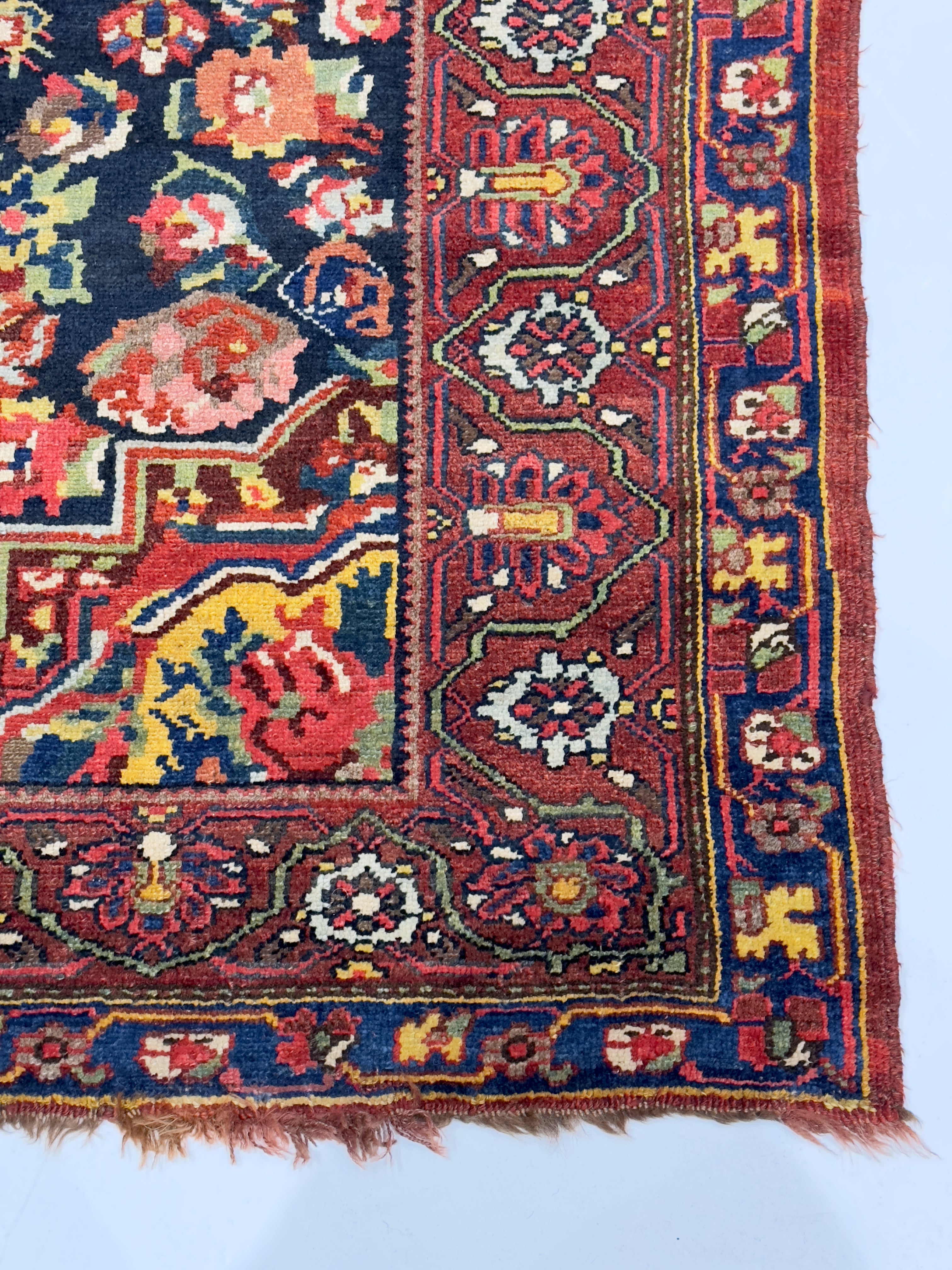 Antique Bakhtiari Rug 4'3" x 6' 9"