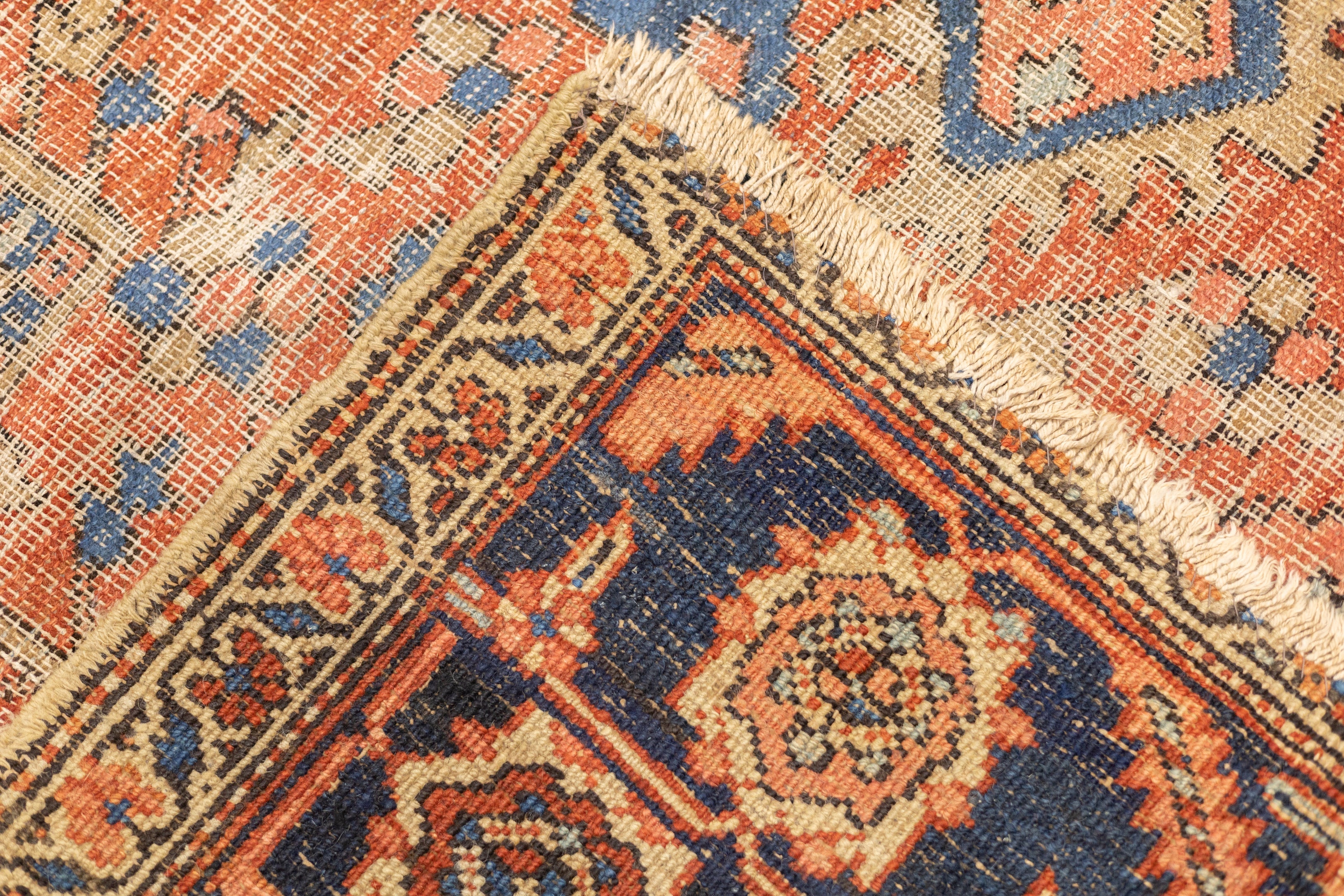 Fine Antique Heriz 9'5" x 13'2"