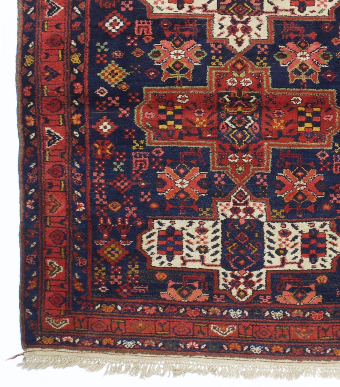 Antique Bakhtiari Rug 4'9" x 8' 7"