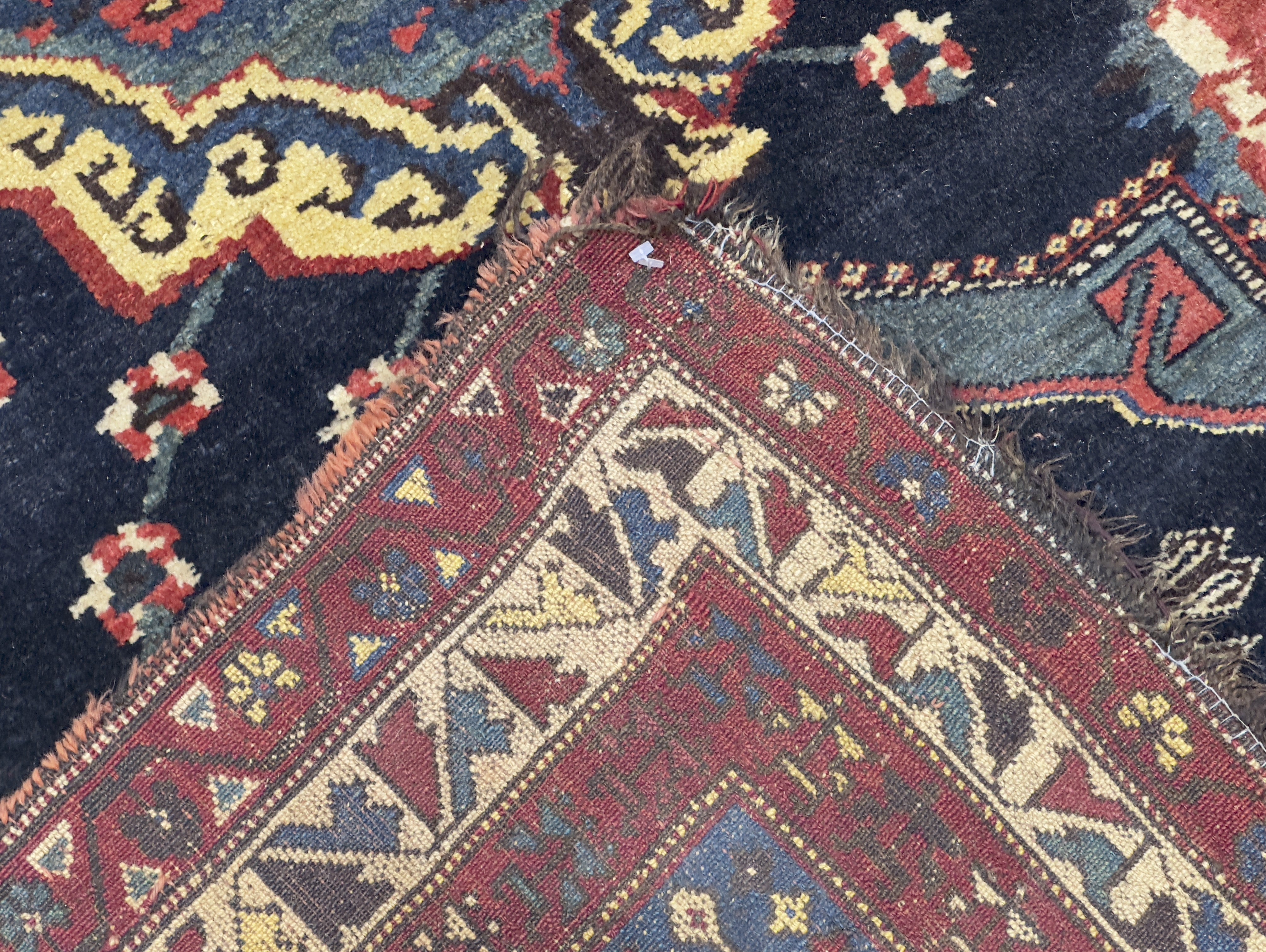 Antique Bakhtiari Rug 4' 10" x 8' 8''