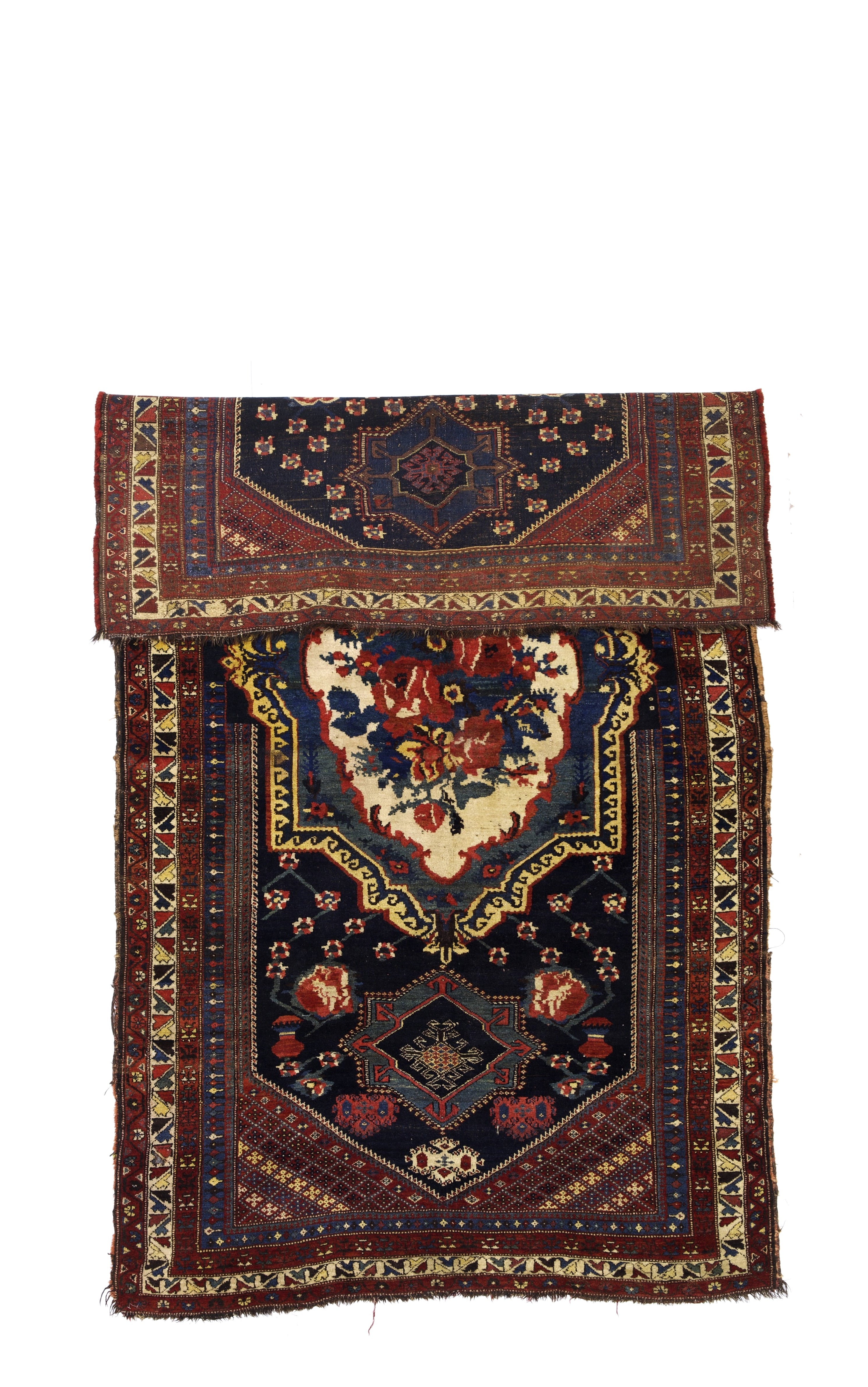 Antique Bakhtiari Rug 4' 10" x 8' 8''