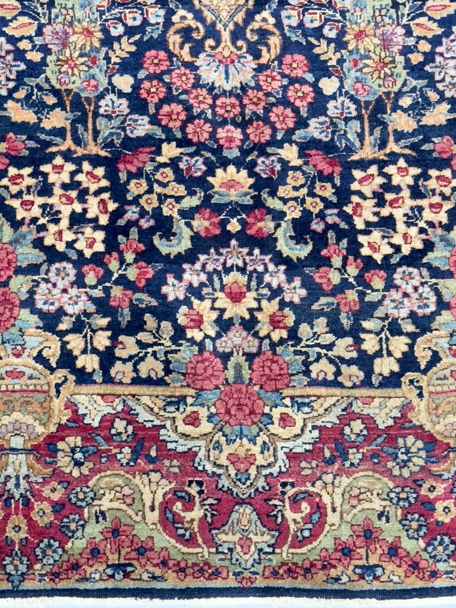 Antique Kerman Rug 4'0" x 6' 6"