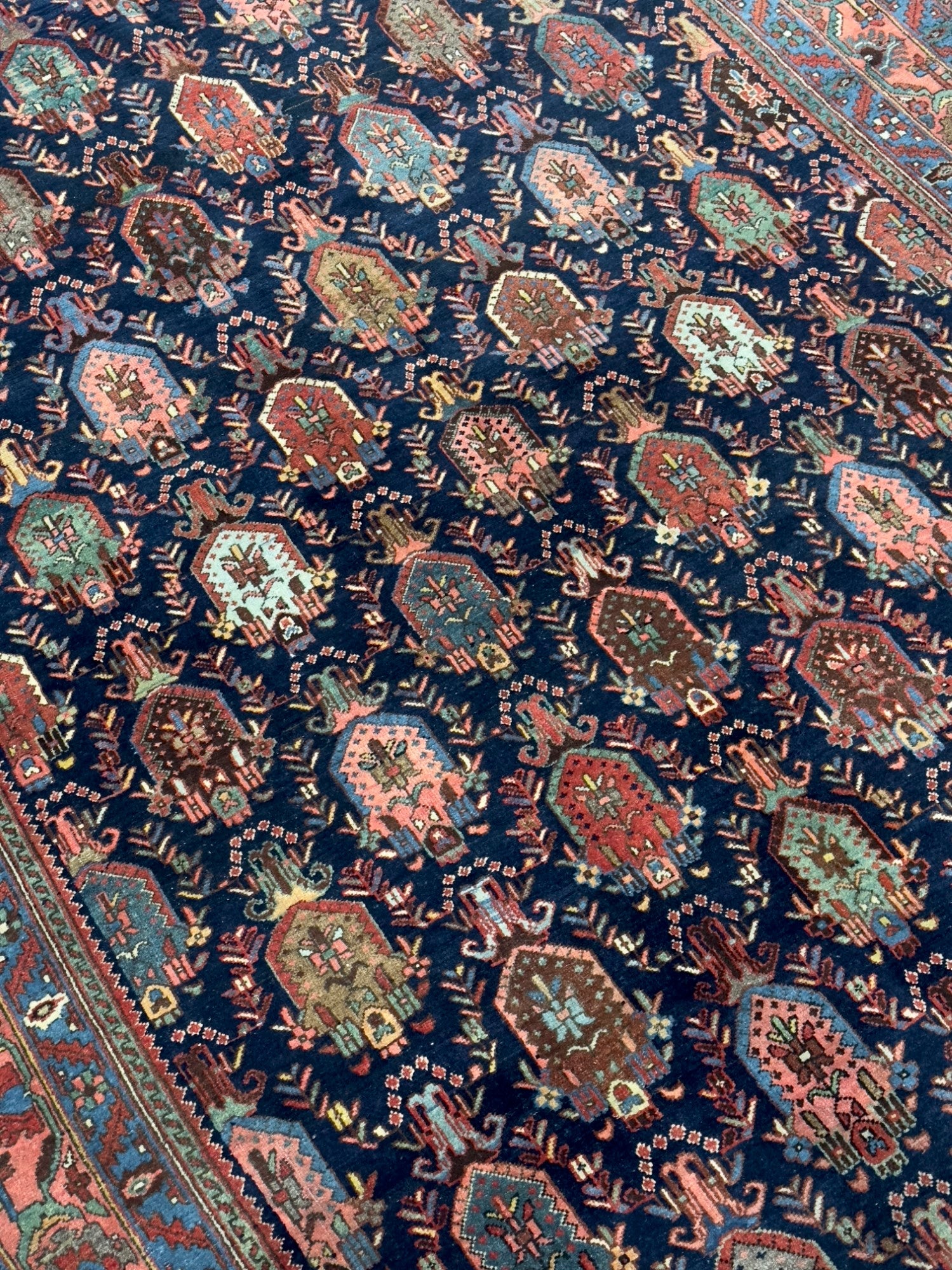 Antique Bidjar Rug 4'10" x 7' 0"
