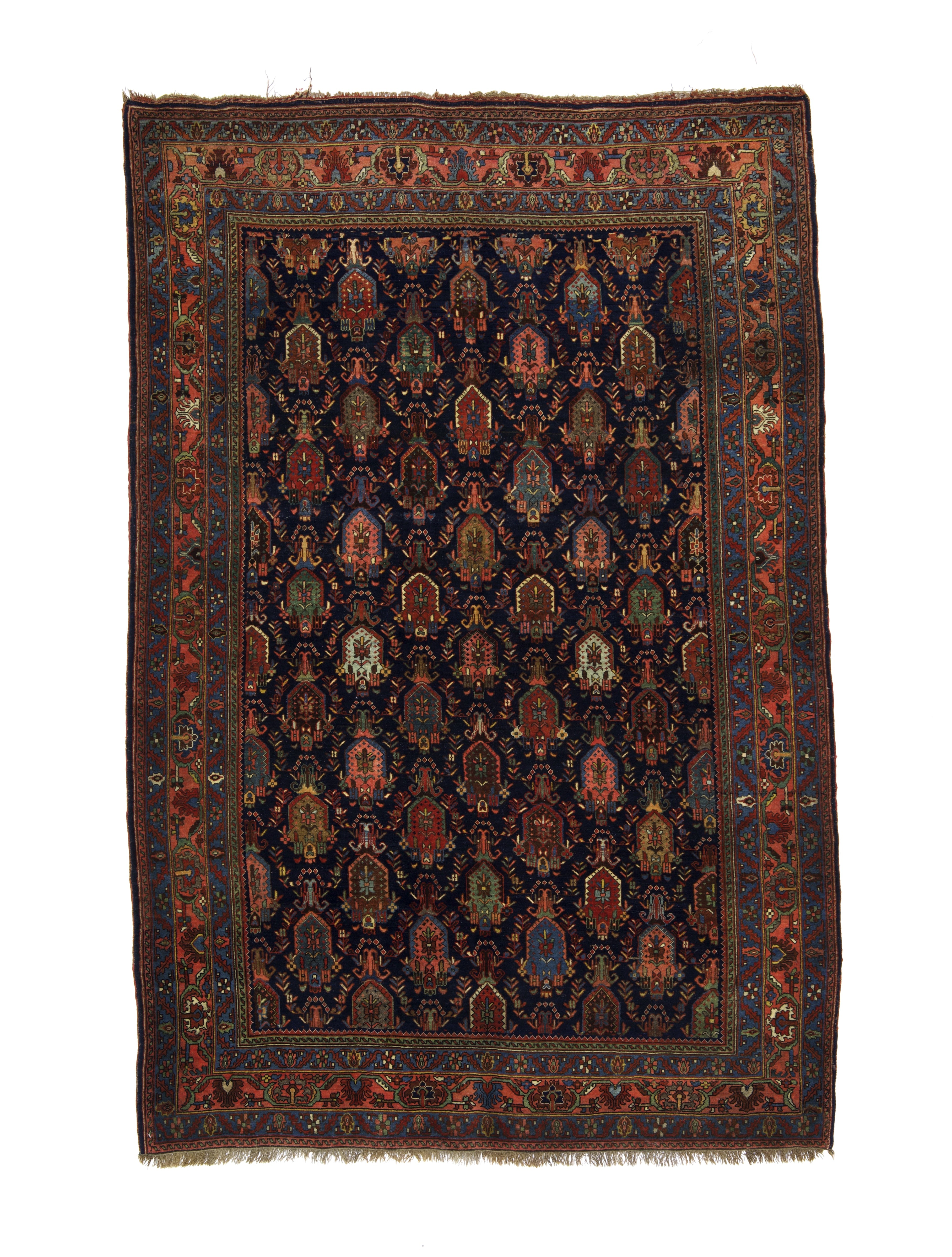 Antique Bidjar Rug 4'10" x 7' 0"