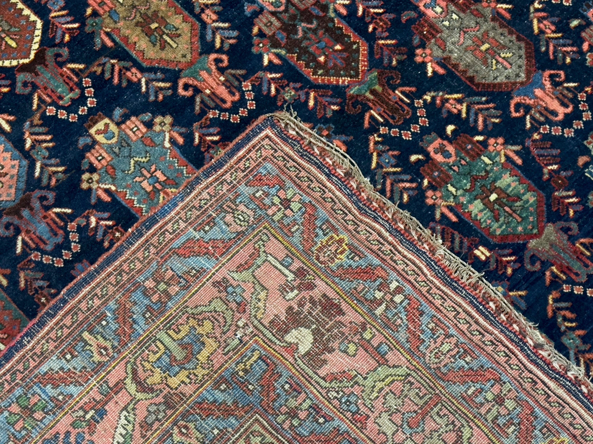 Antique Bidjar Rug 4'10" x 7' 0"