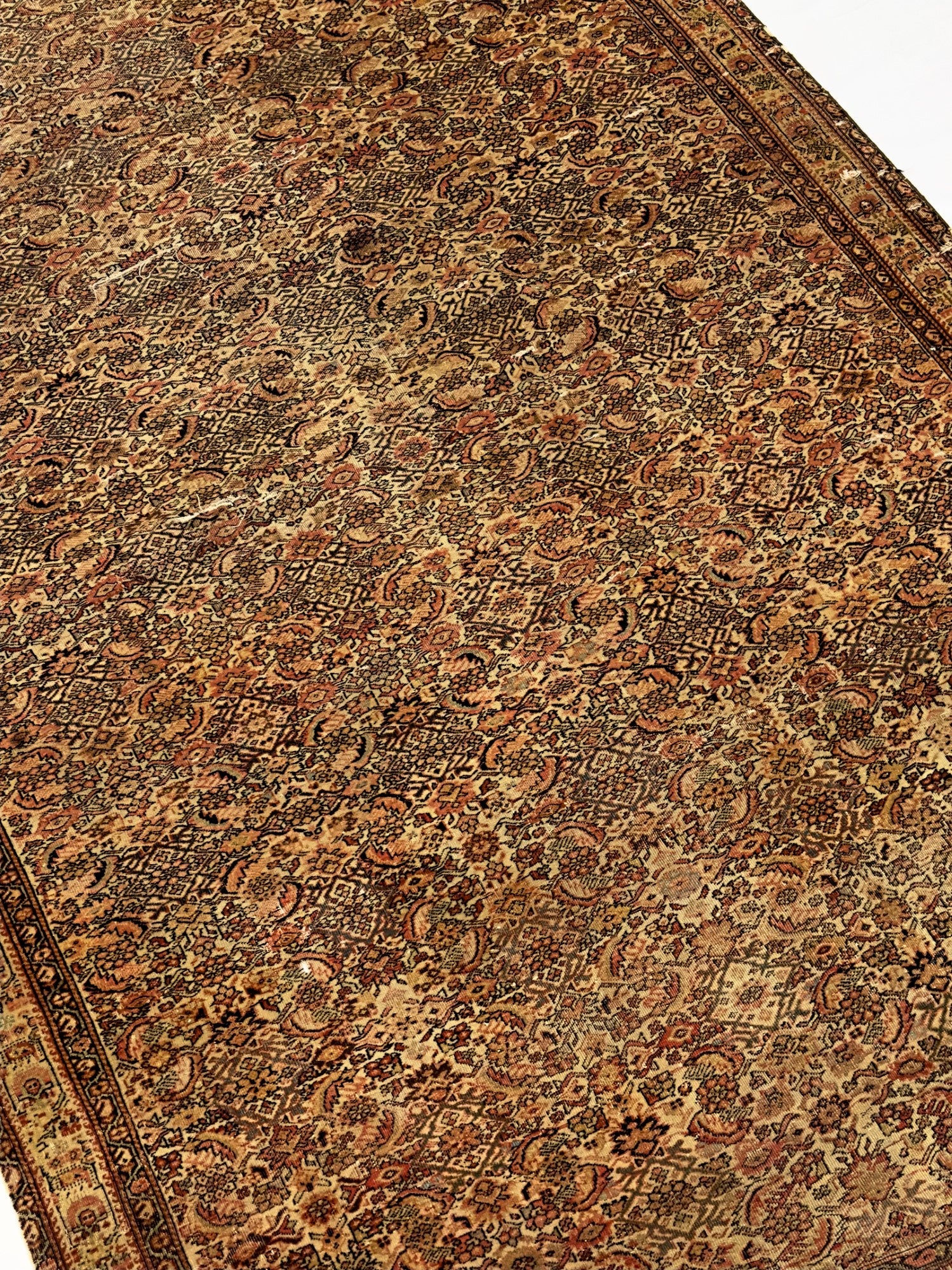 Antique Farahan Rug 3'9" x 5' 10''