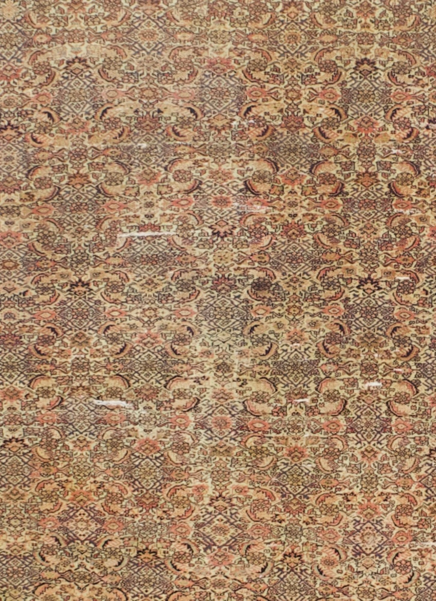 Antique Farahan Rug 3'9" x 5' 10''