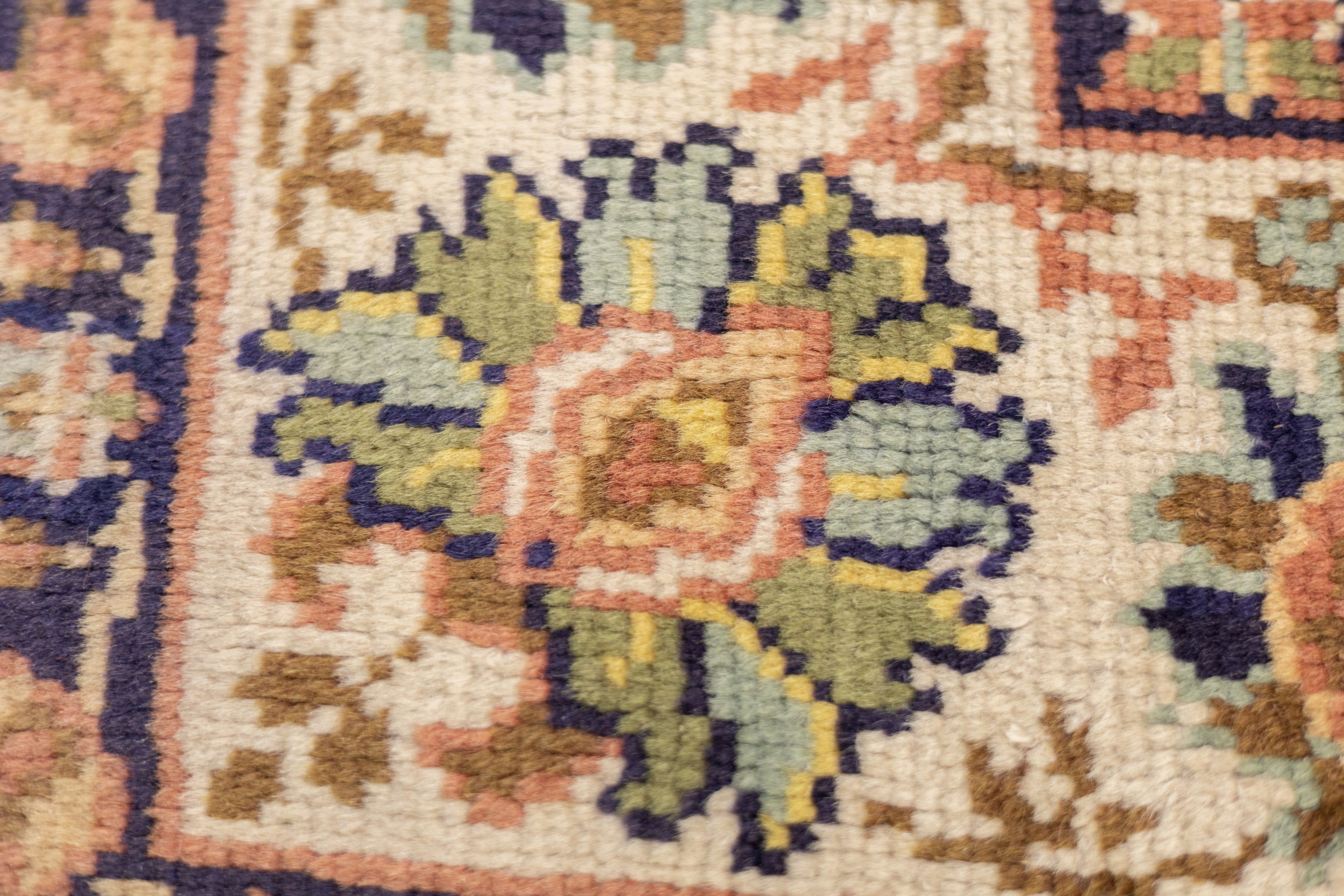 Vintage European Wool Rug 6'6'' x 9'8"