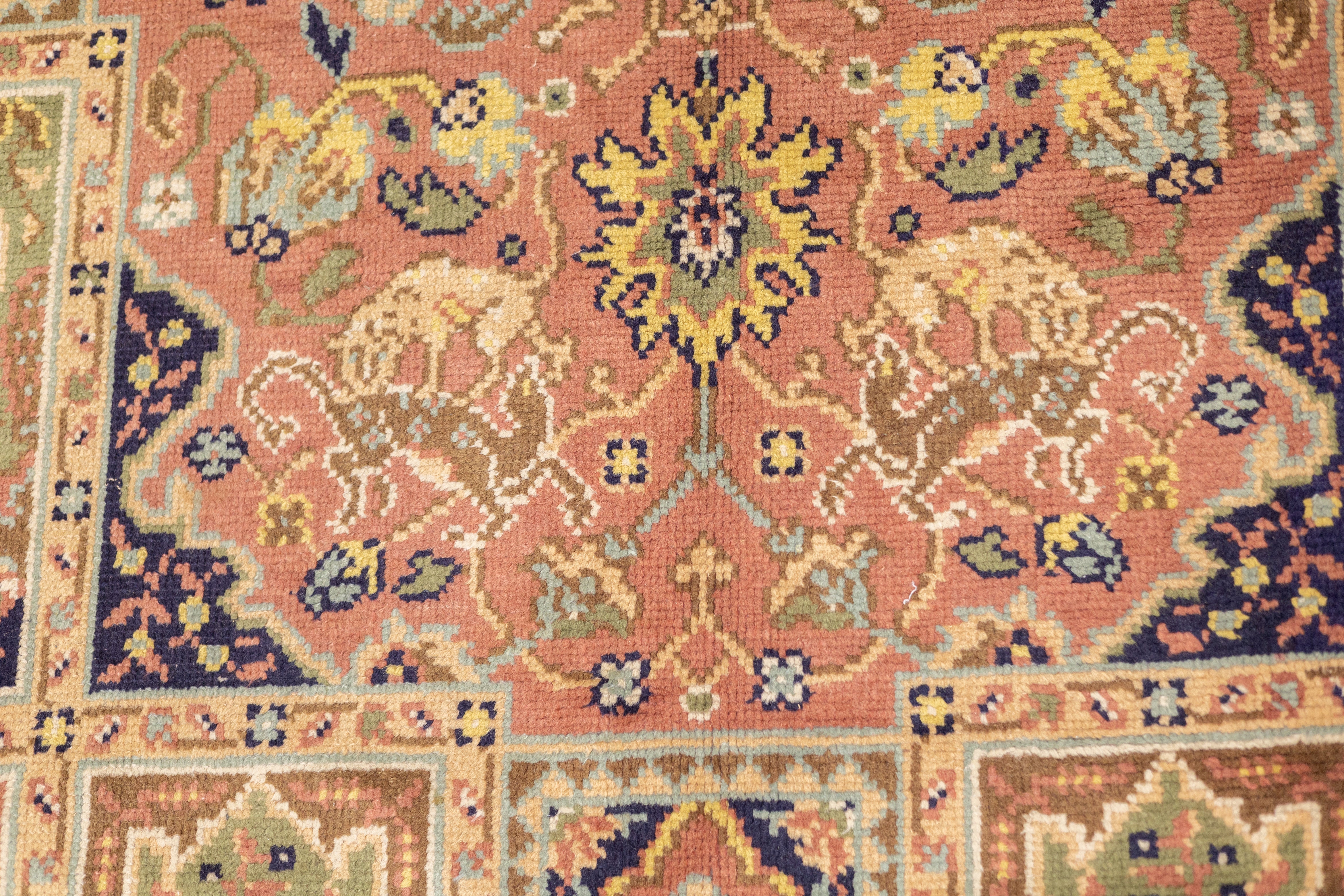 Vintage European Wool Rug 6'6'' x 9'8"