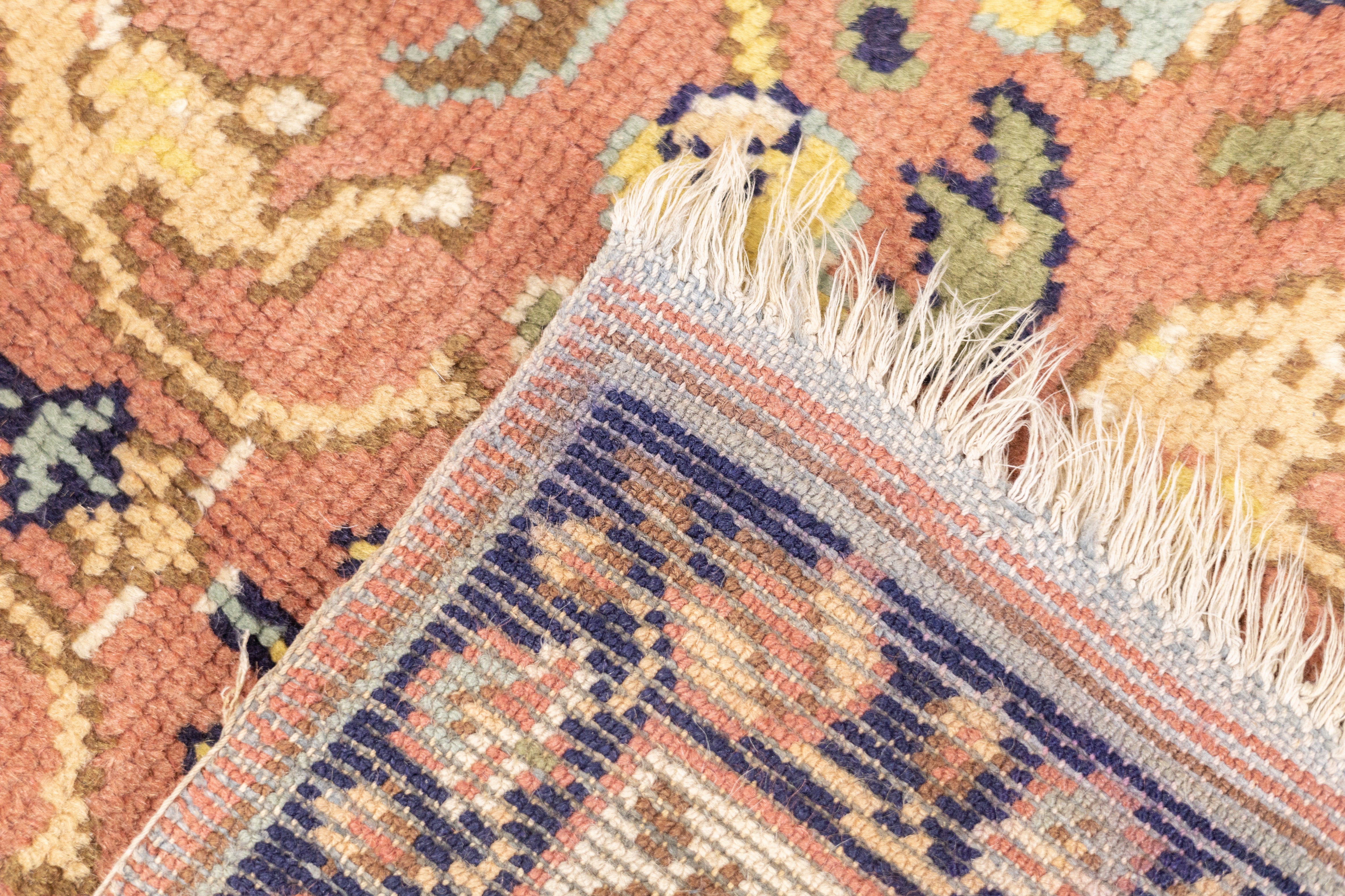 Vintage European Wool Rug 6'6'' x 9'8"