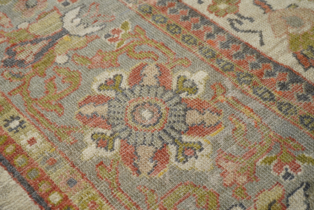 Antique Ziegler Mahal Rug 9'9'' x 17'9''
