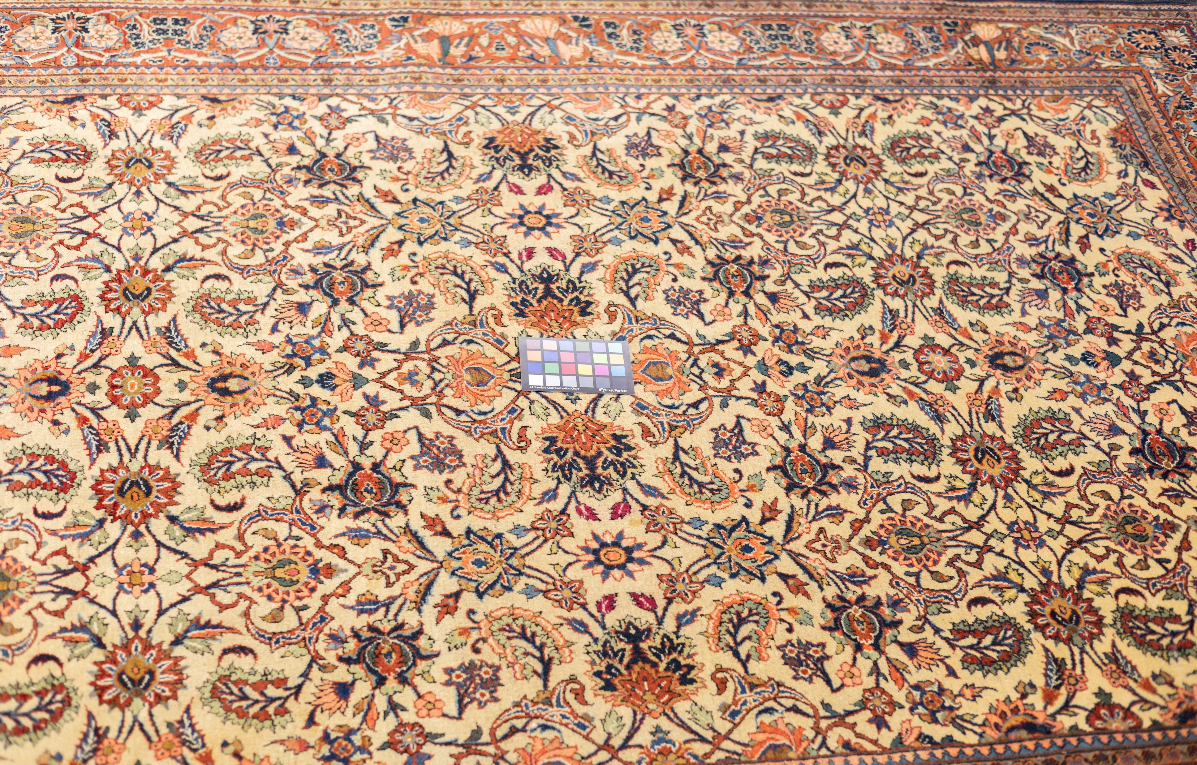 Antique Kashan Rug 6'9" x 9'3''