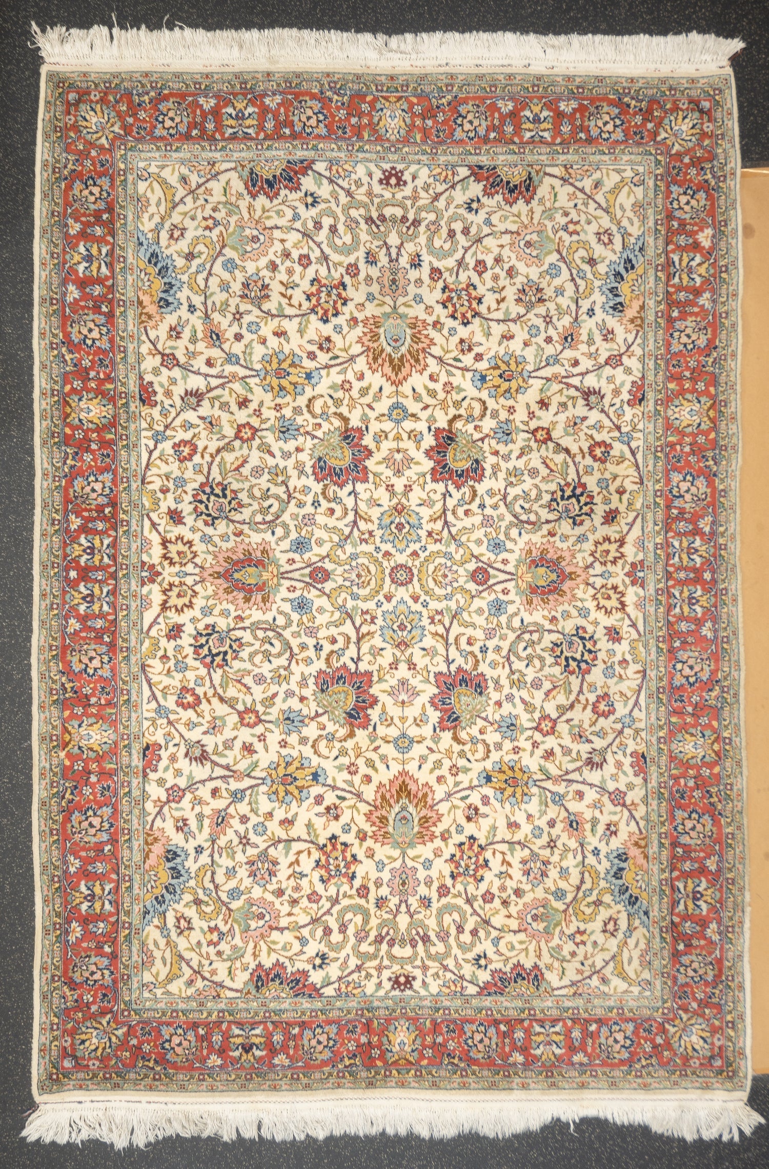 Fine Vintage Turkish Sivas Wool Rug