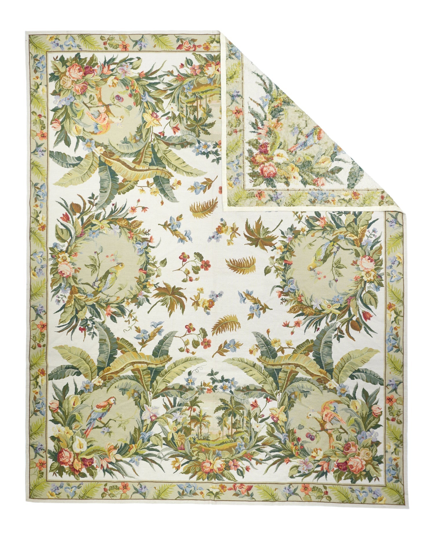 French Aubusson Design Rug 8'0" x 10'0"
