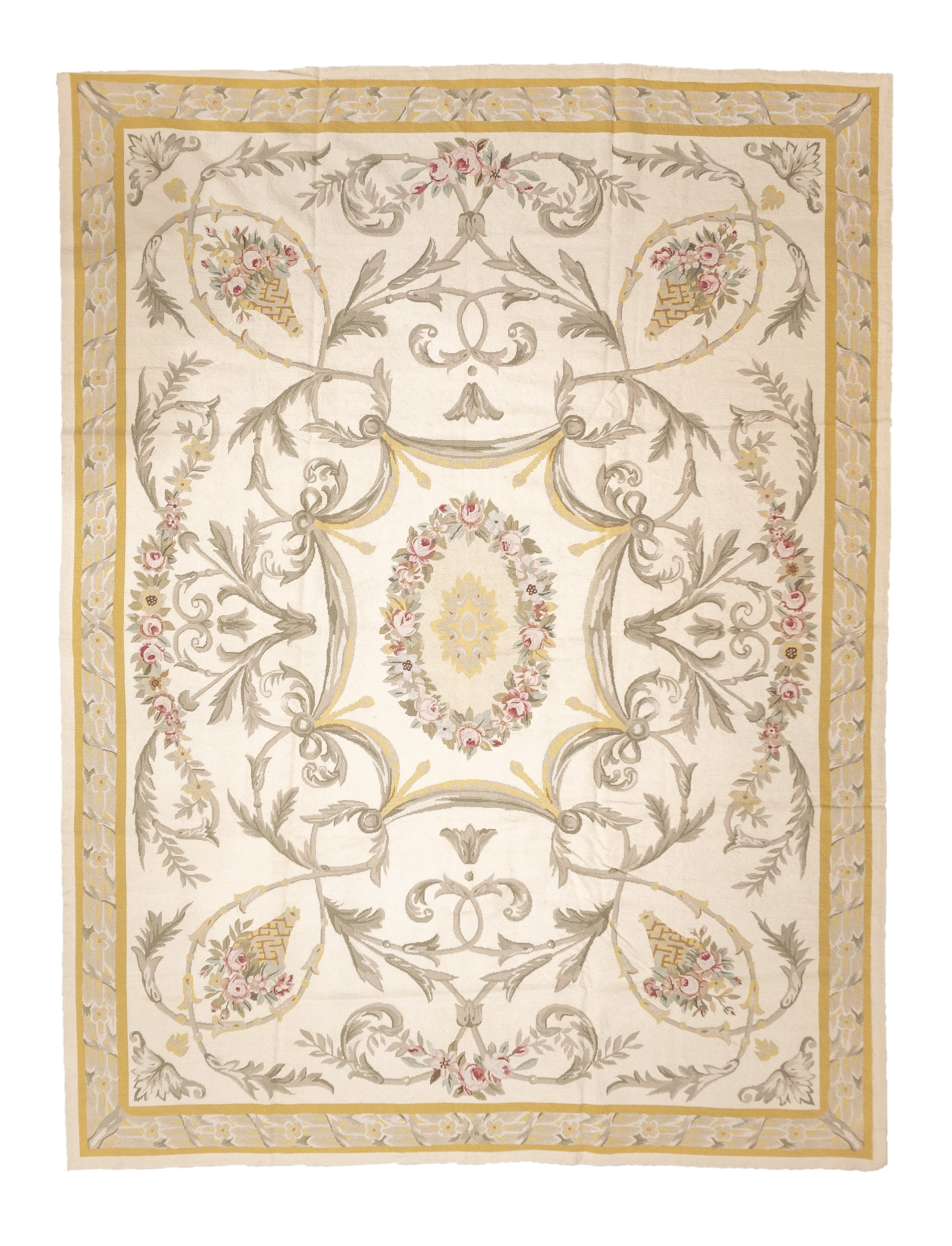 French Aubusson Design Rug 9'0" x 12'0"