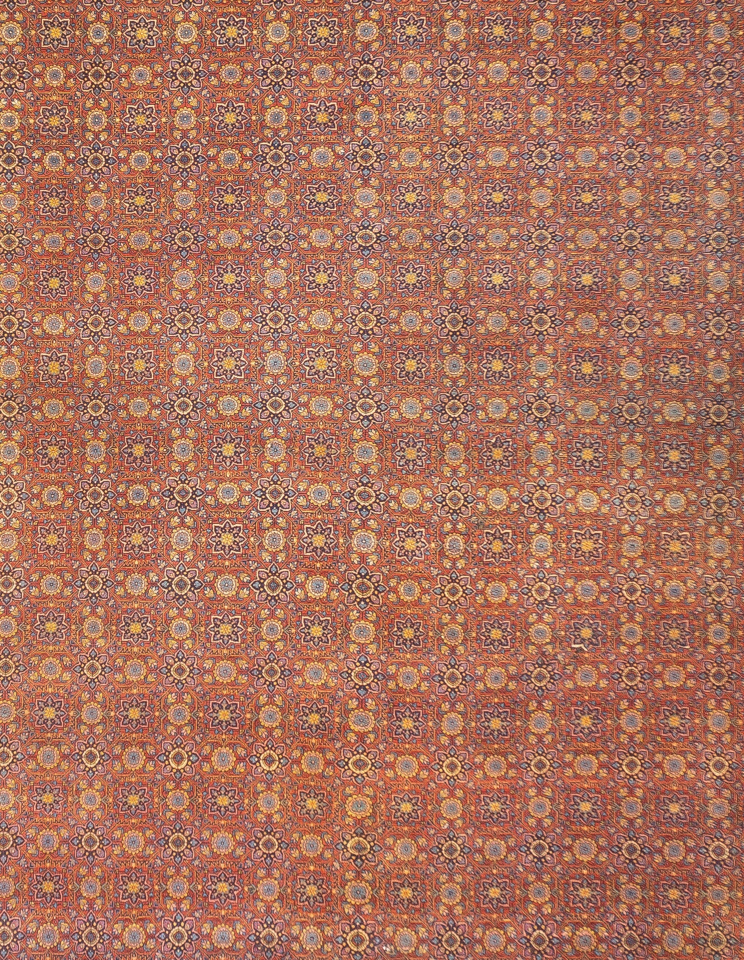 Antique Kashan Rug 7'10" x 10' 8''