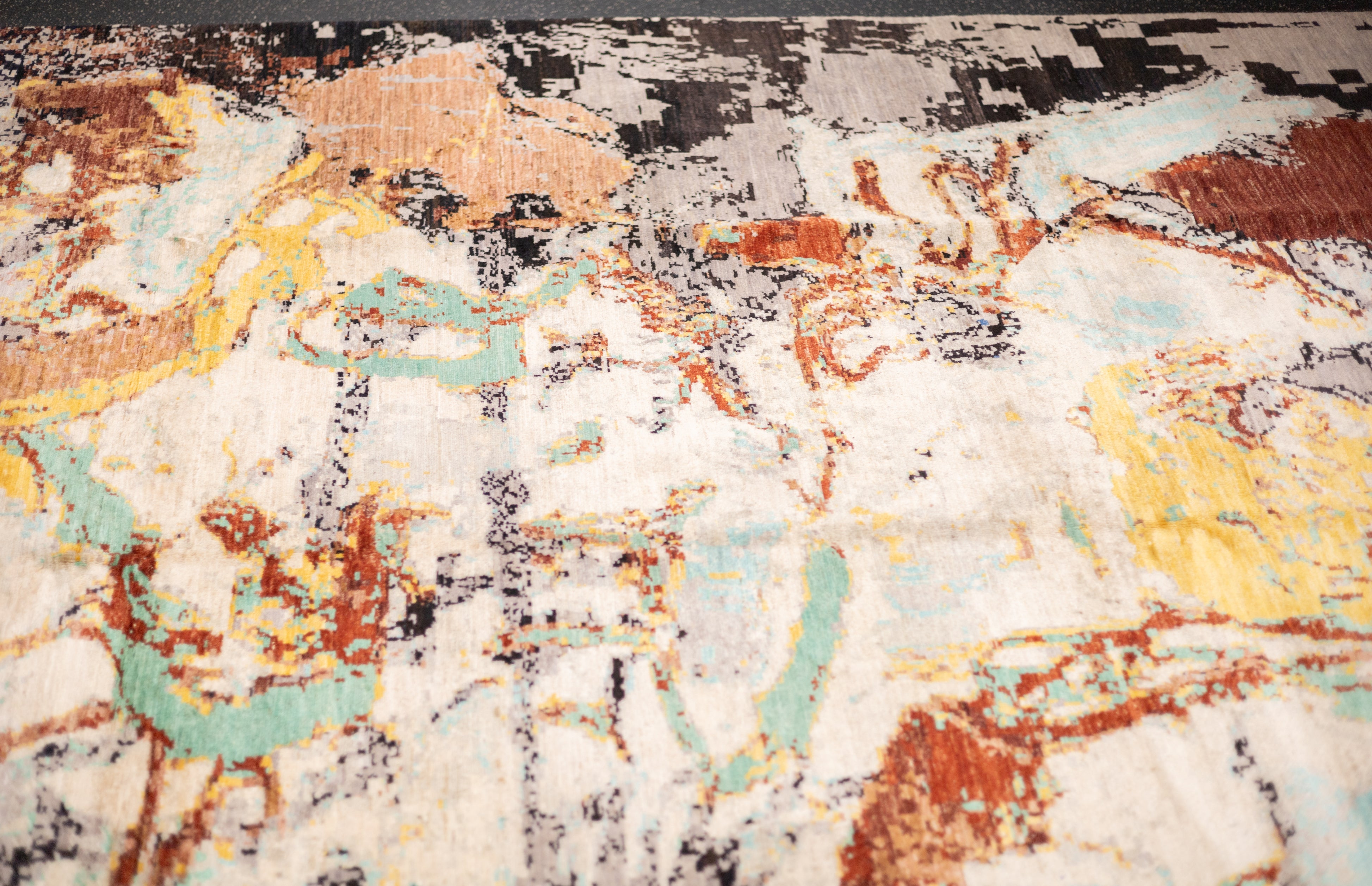 Fine Contemporary Wool Rug 8'6'' x 11'5"