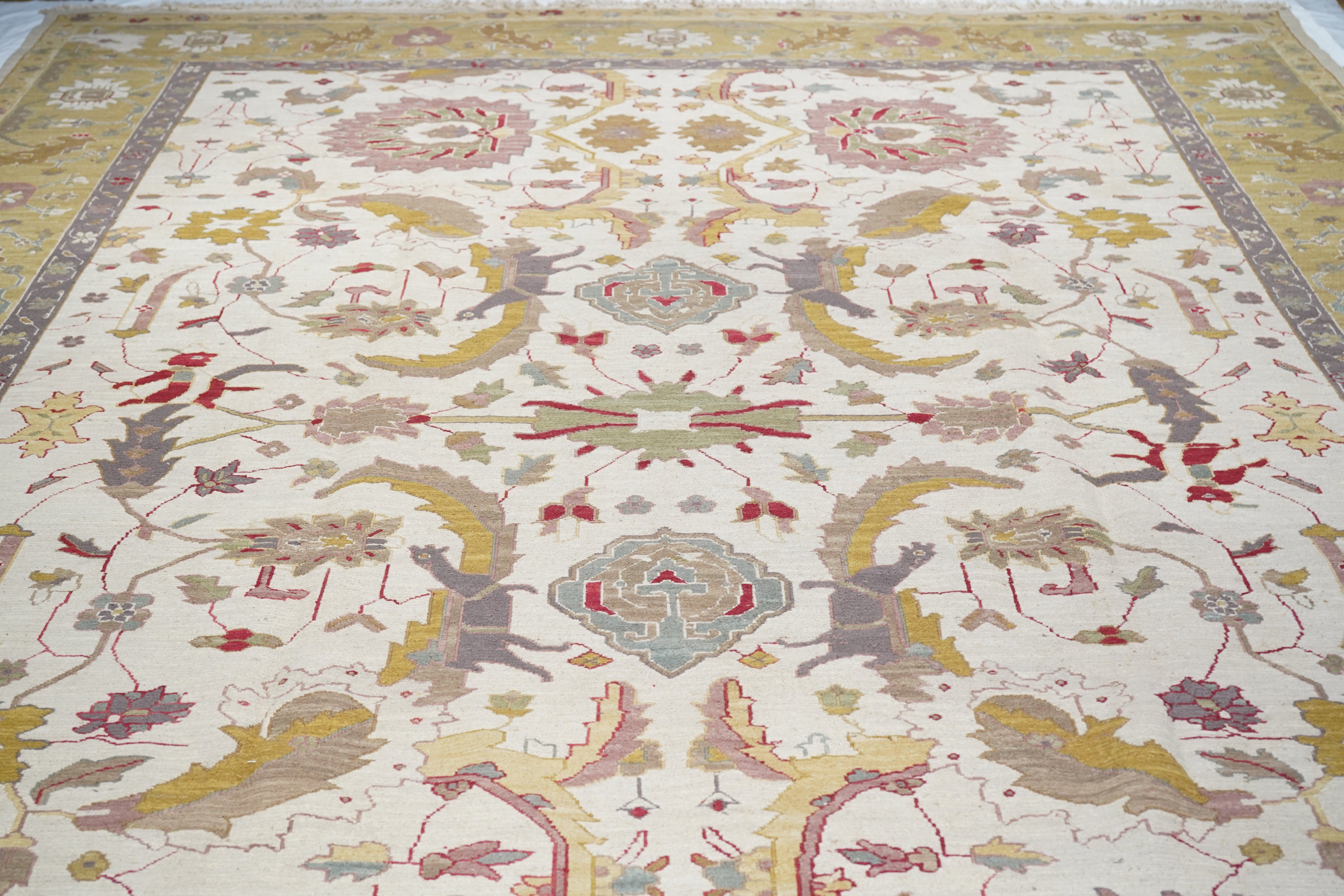 Sumak Flat Weave Wool Rug 10'0" x 14'2''