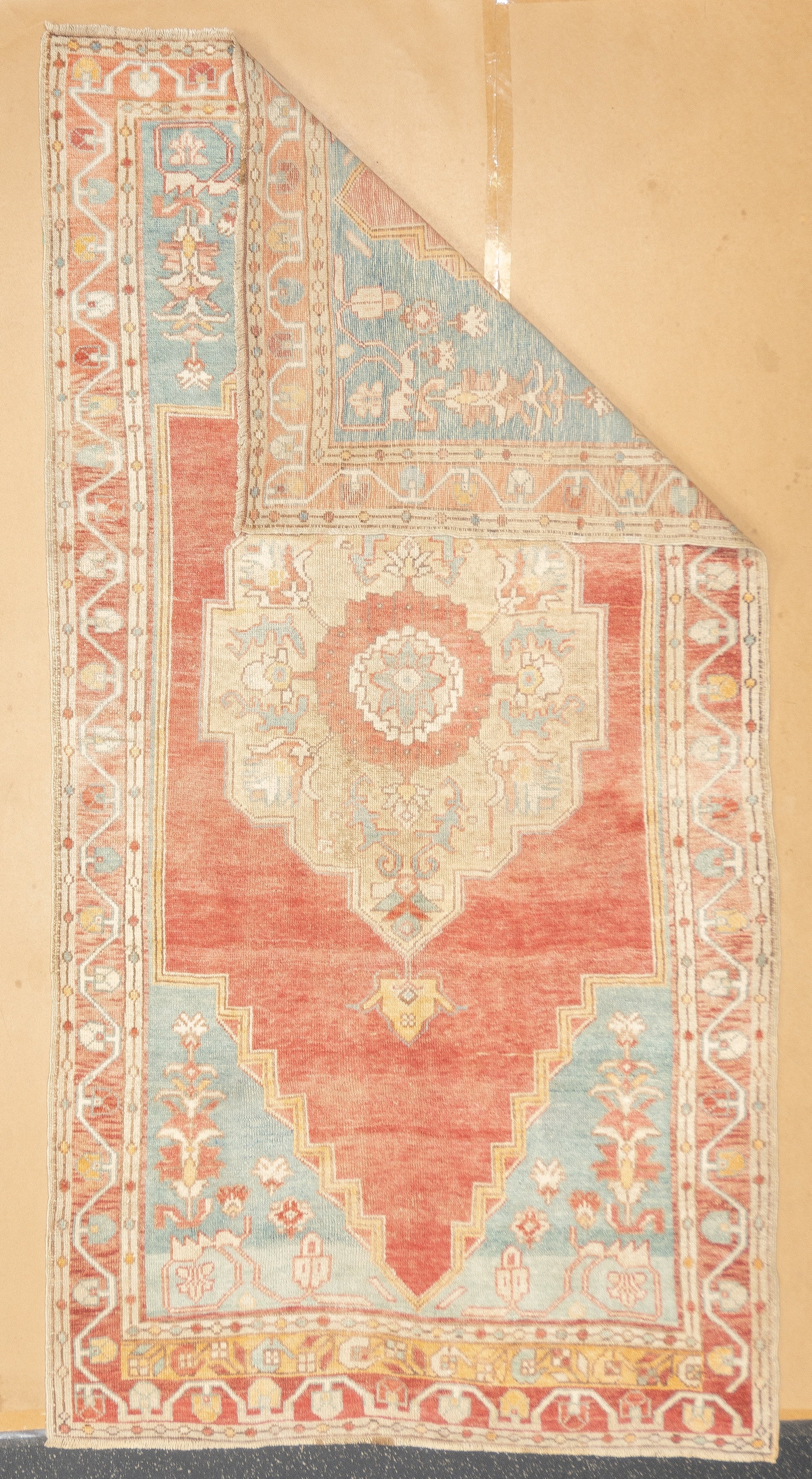 Vintage Turkish Rug 4'8'' x 8'4''