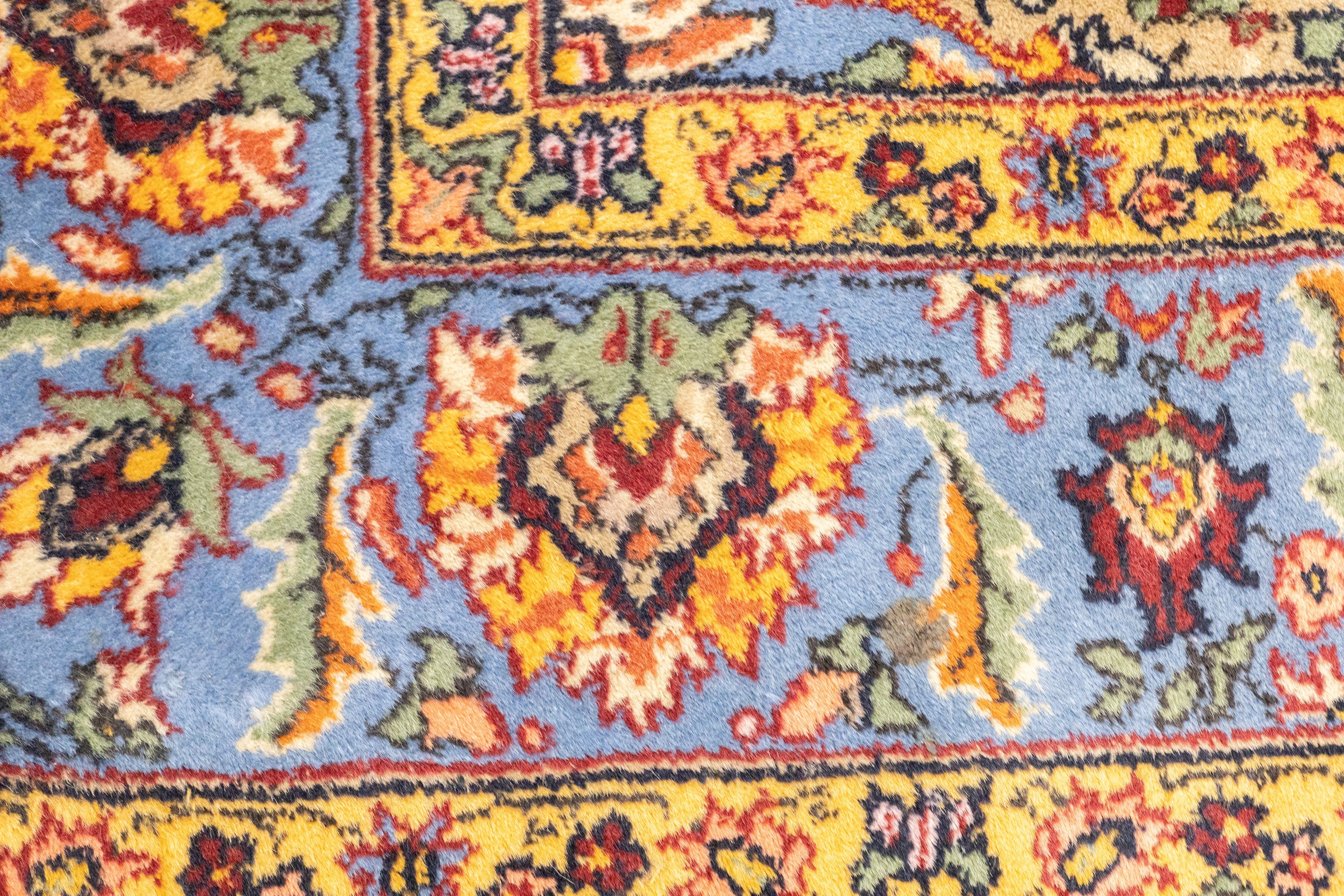Vintage Turkish Wool Rug 7'8'' x 11'4''