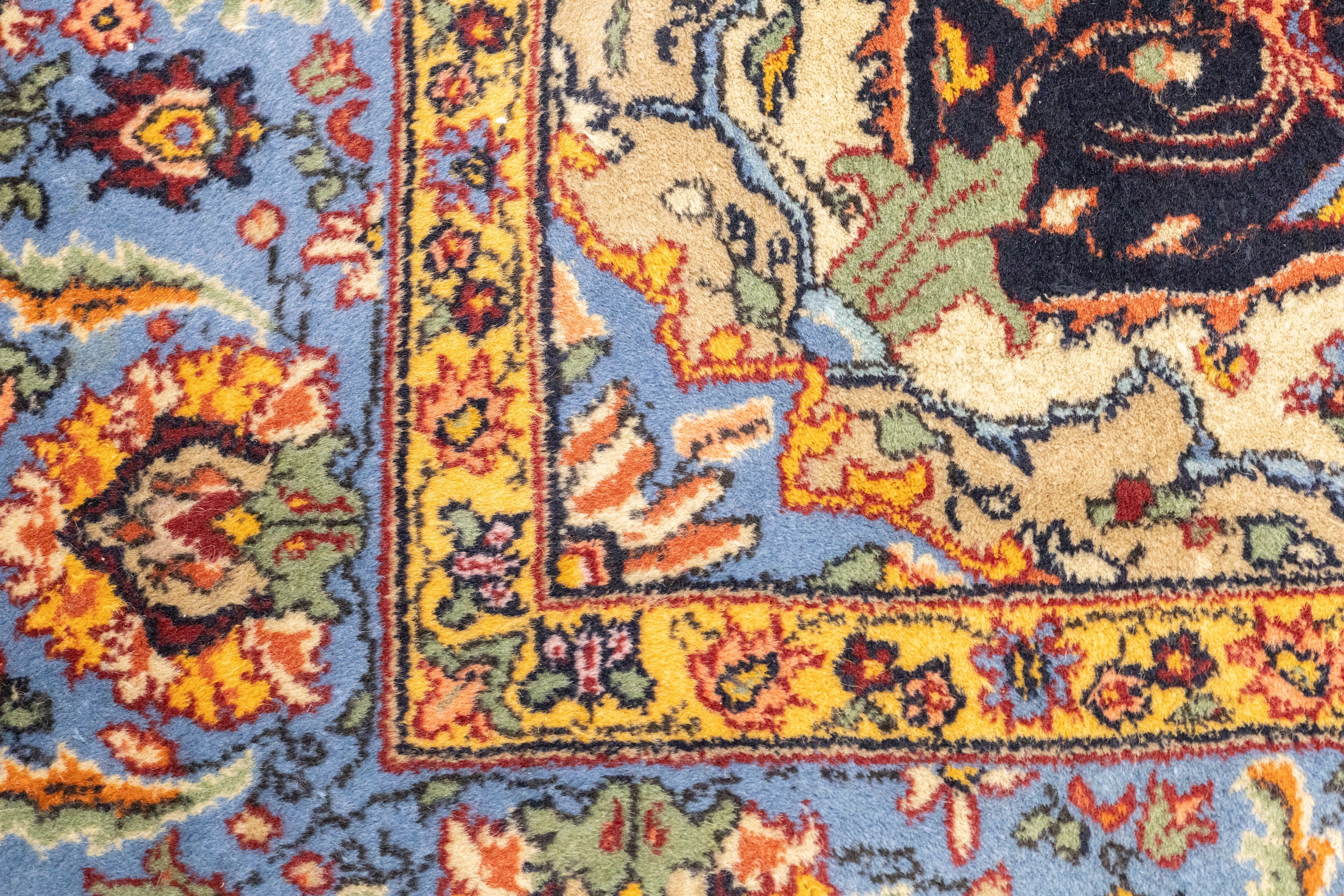 Vintage Turkish Wool Rug 7'8'' x 11'4''