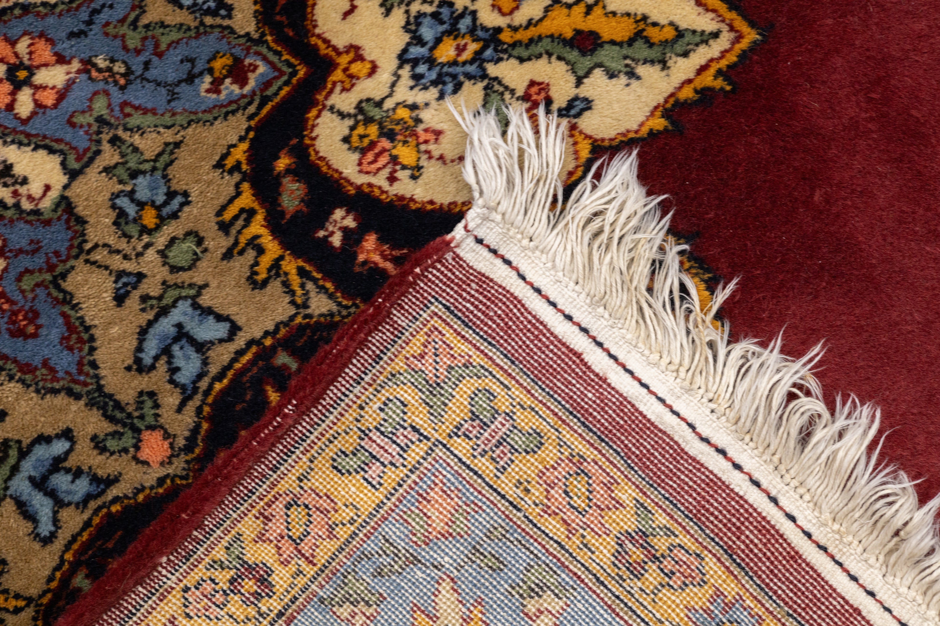 Vintage Turkish Wool Rug 7'8'' x 11'4''