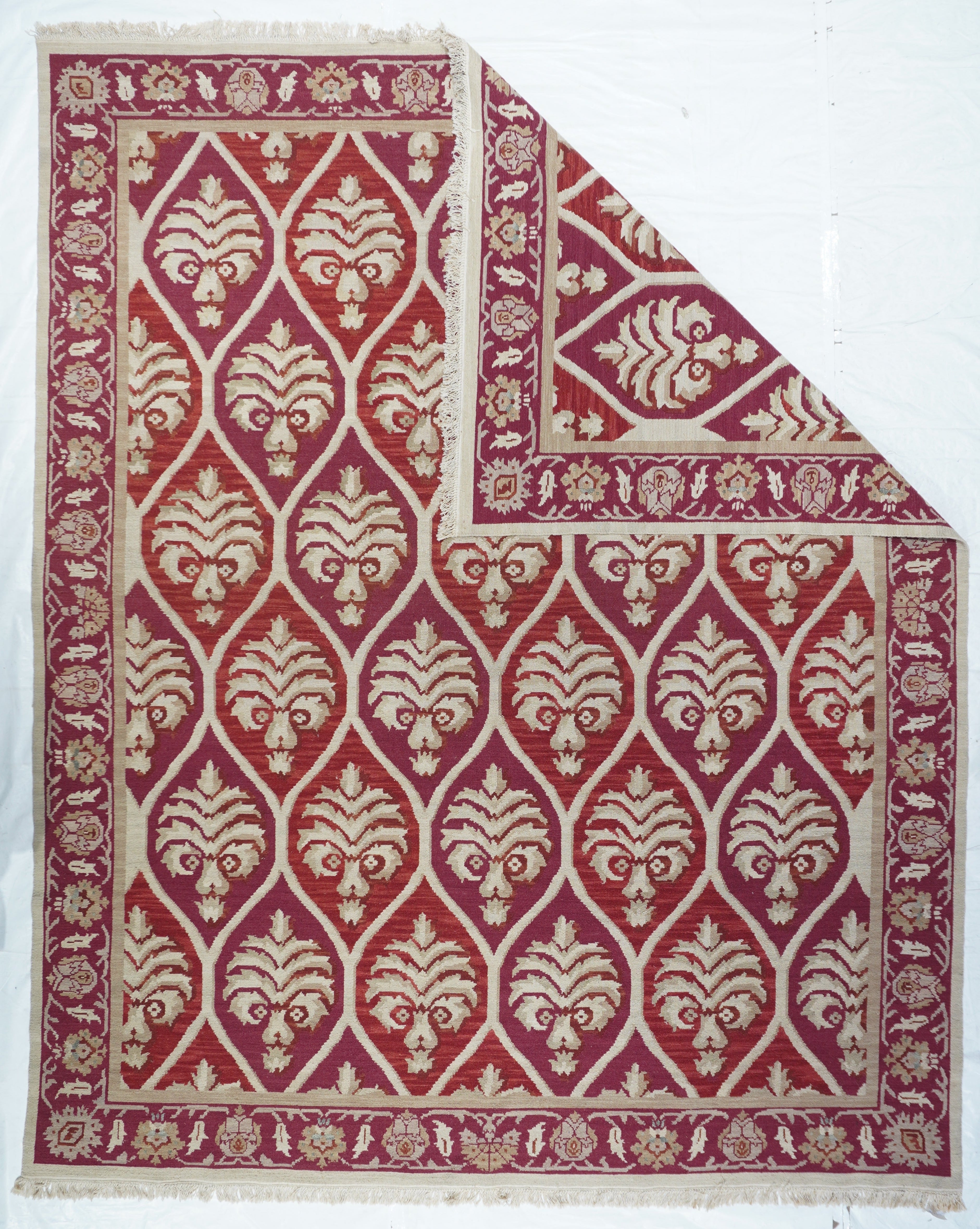 Sumak Flat Weave Wool Rug 8'0" x 10'0"