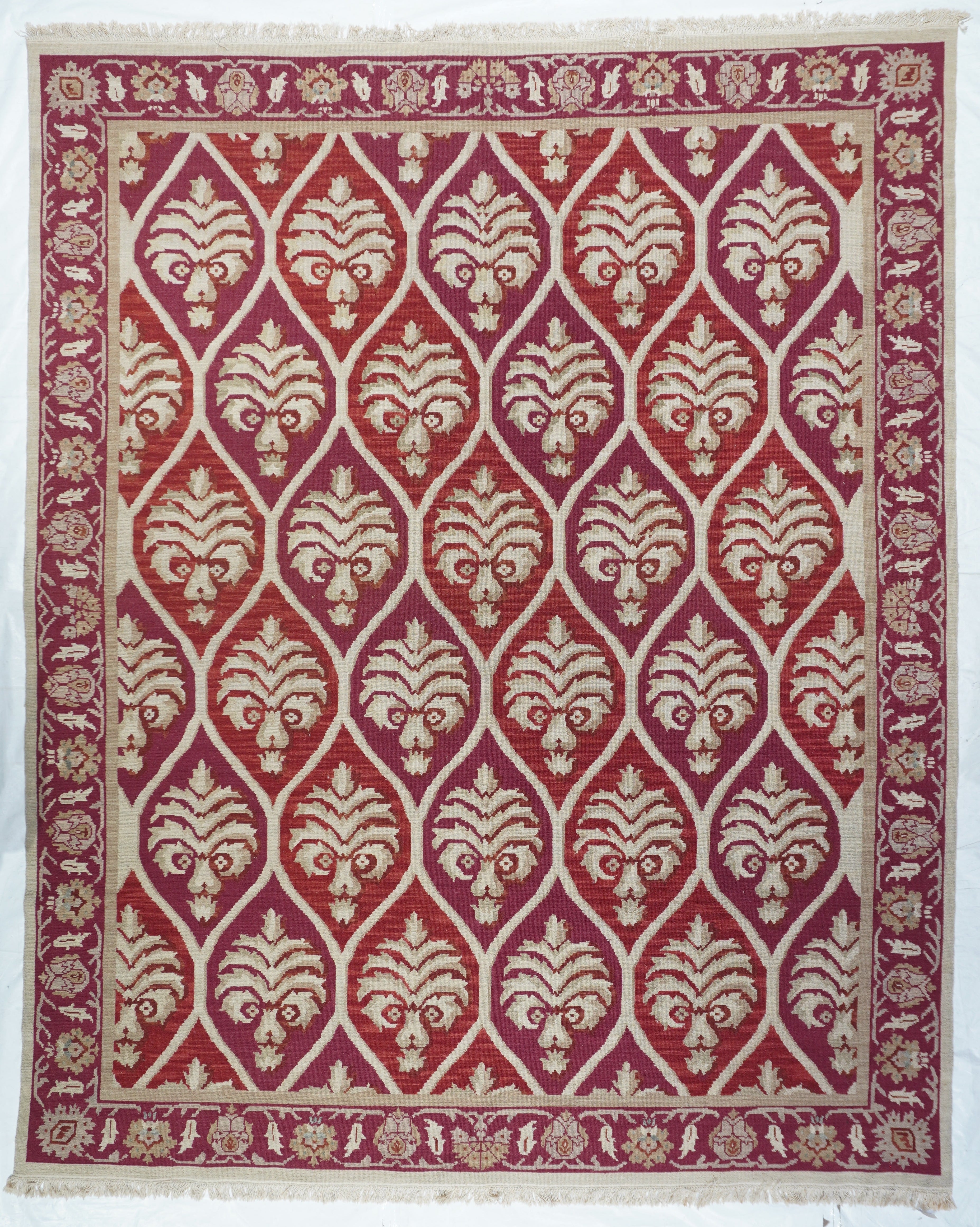 Sumak Flat Weave Wool Rug 8'0" x 10'0"