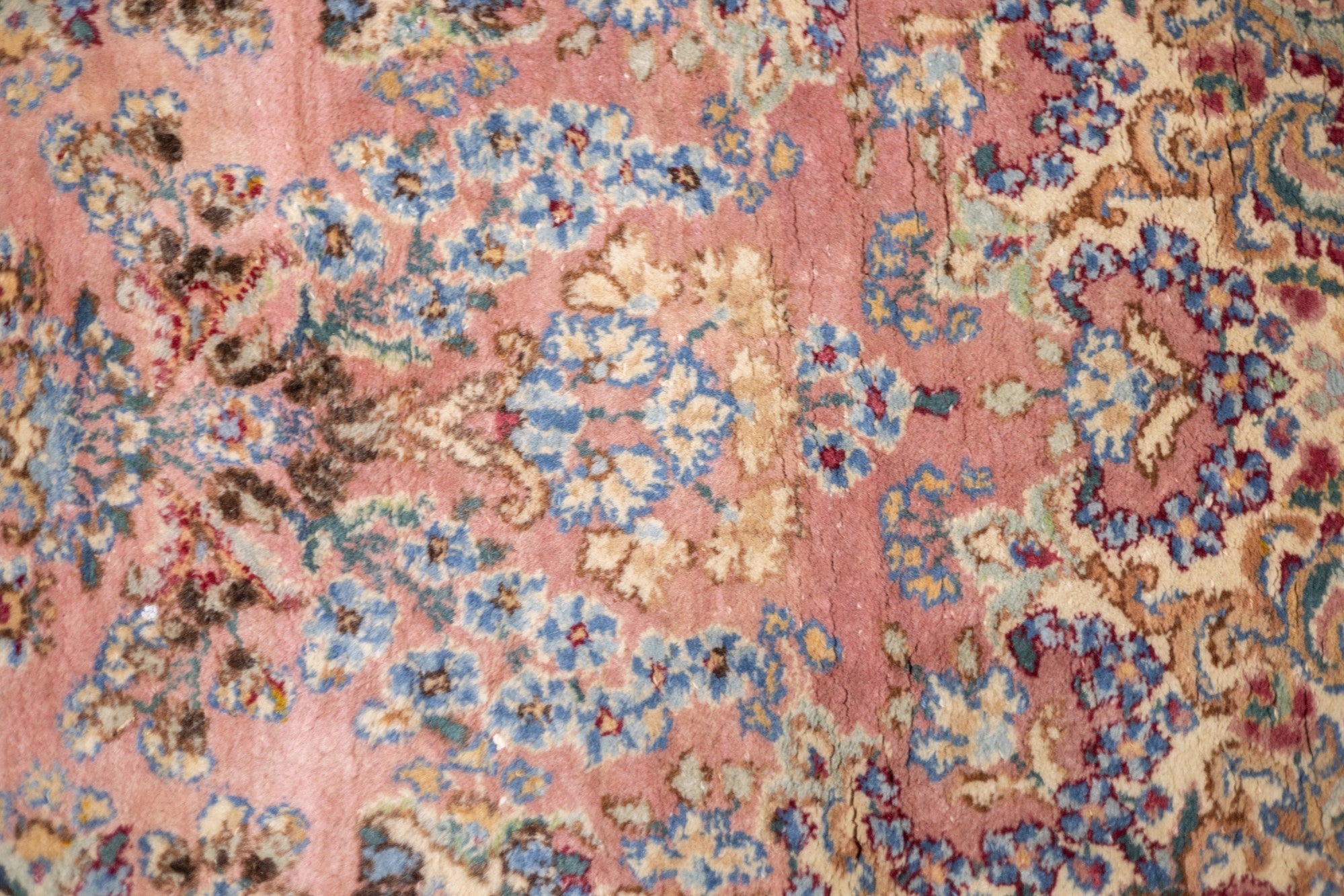 Vintage Kerman Runner 2'5" x 9'3"