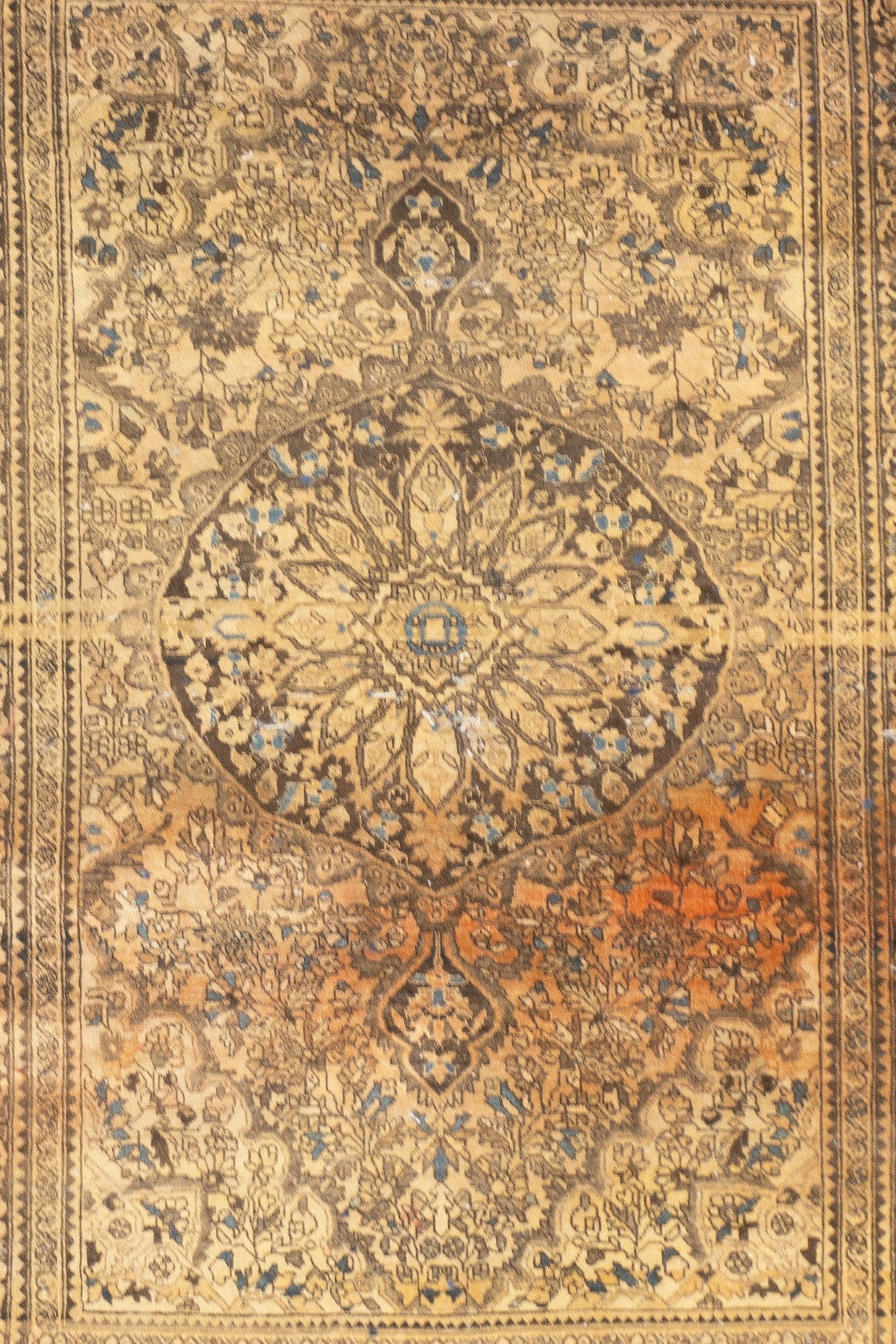 Antique Farahan Sarouk 3'5" x 4'8"