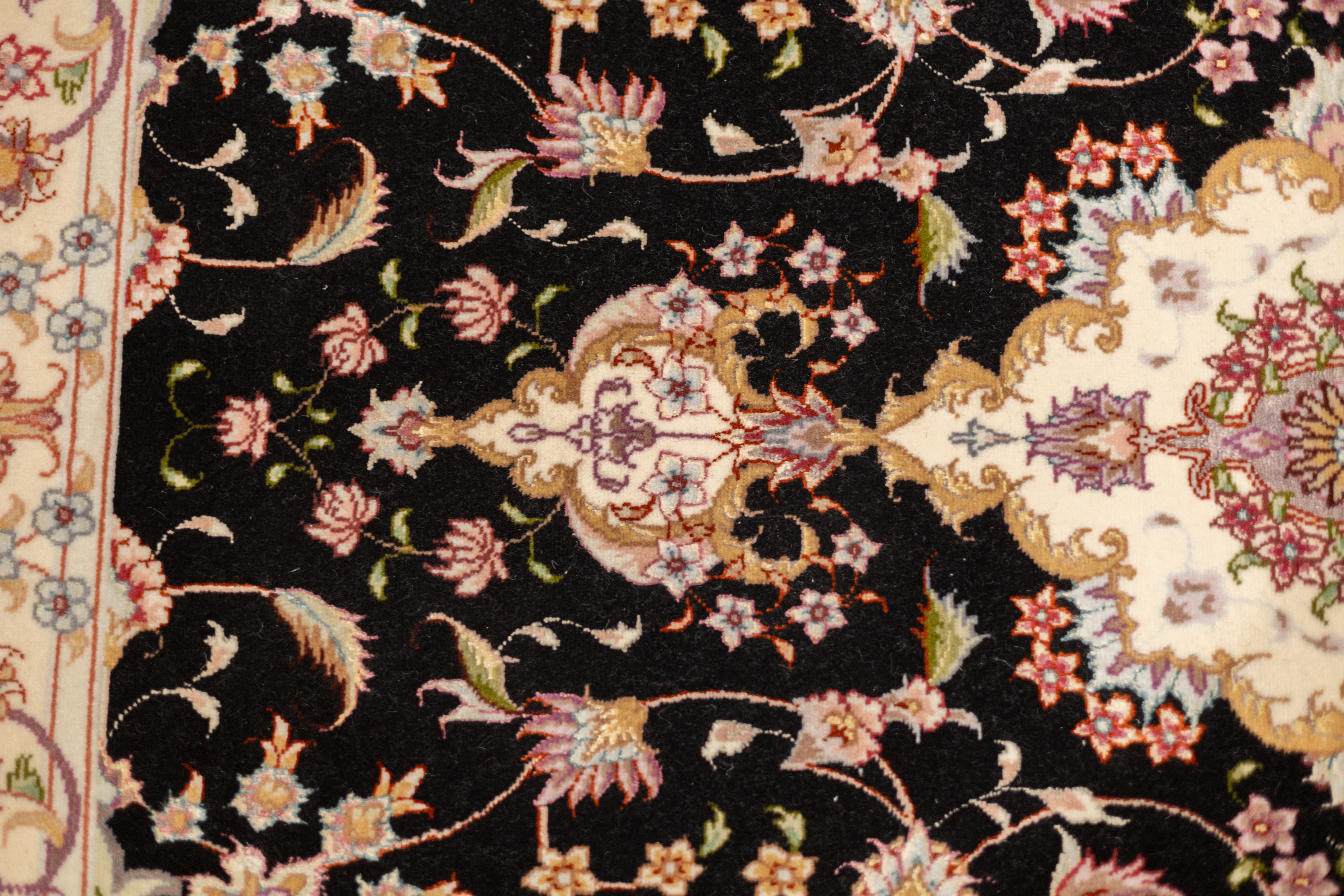 Extremely Fine Tabriz Wool & Silk Long Rug 2'6'' x 17'1''