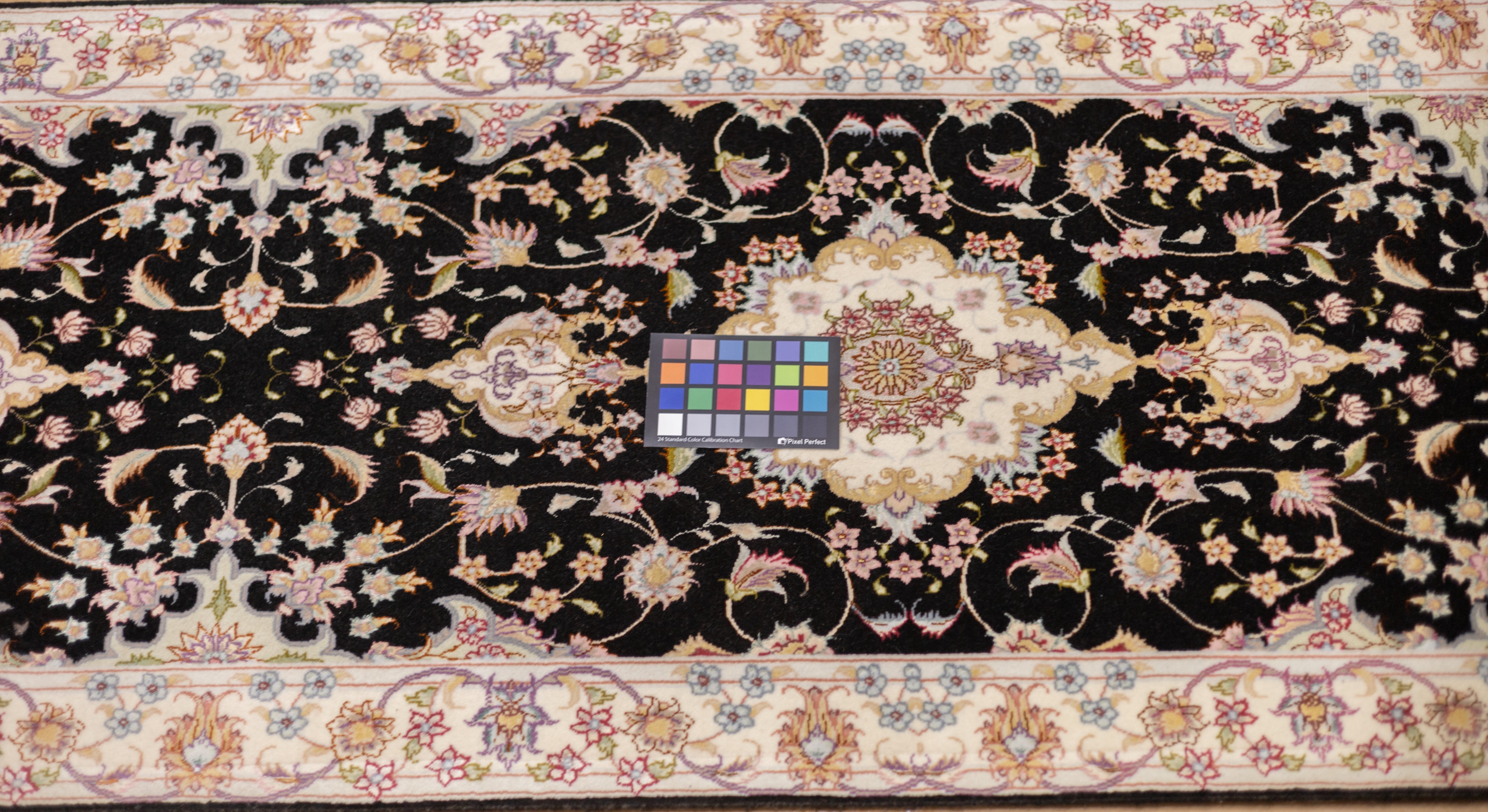 Extremely Fine Tabriz Wool & Silk Long Rug 2'6'' x 17'1''