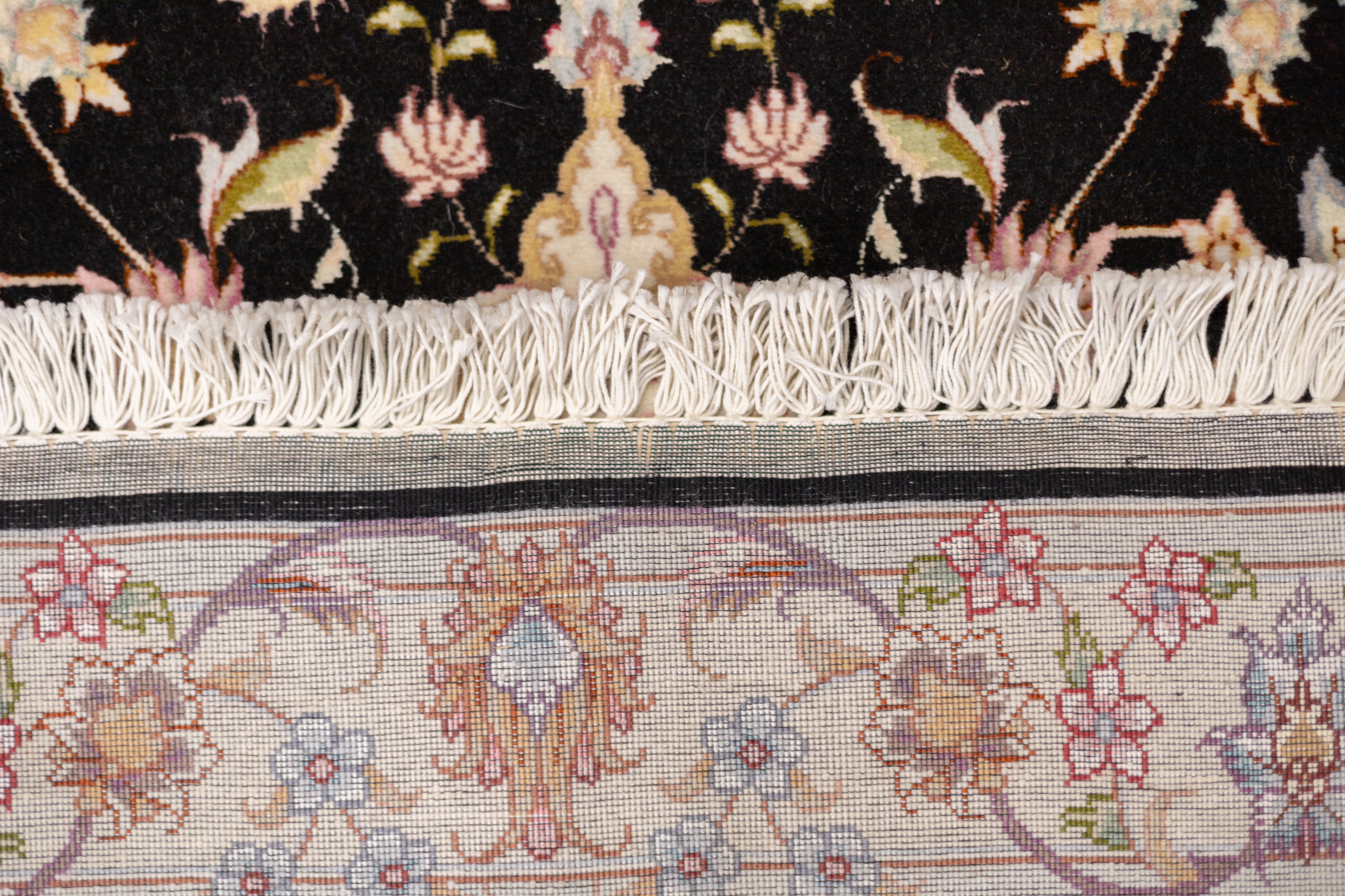 Extremely Fine Tabriz Wool & Silk Long Rug 2'6'' x 17'1''