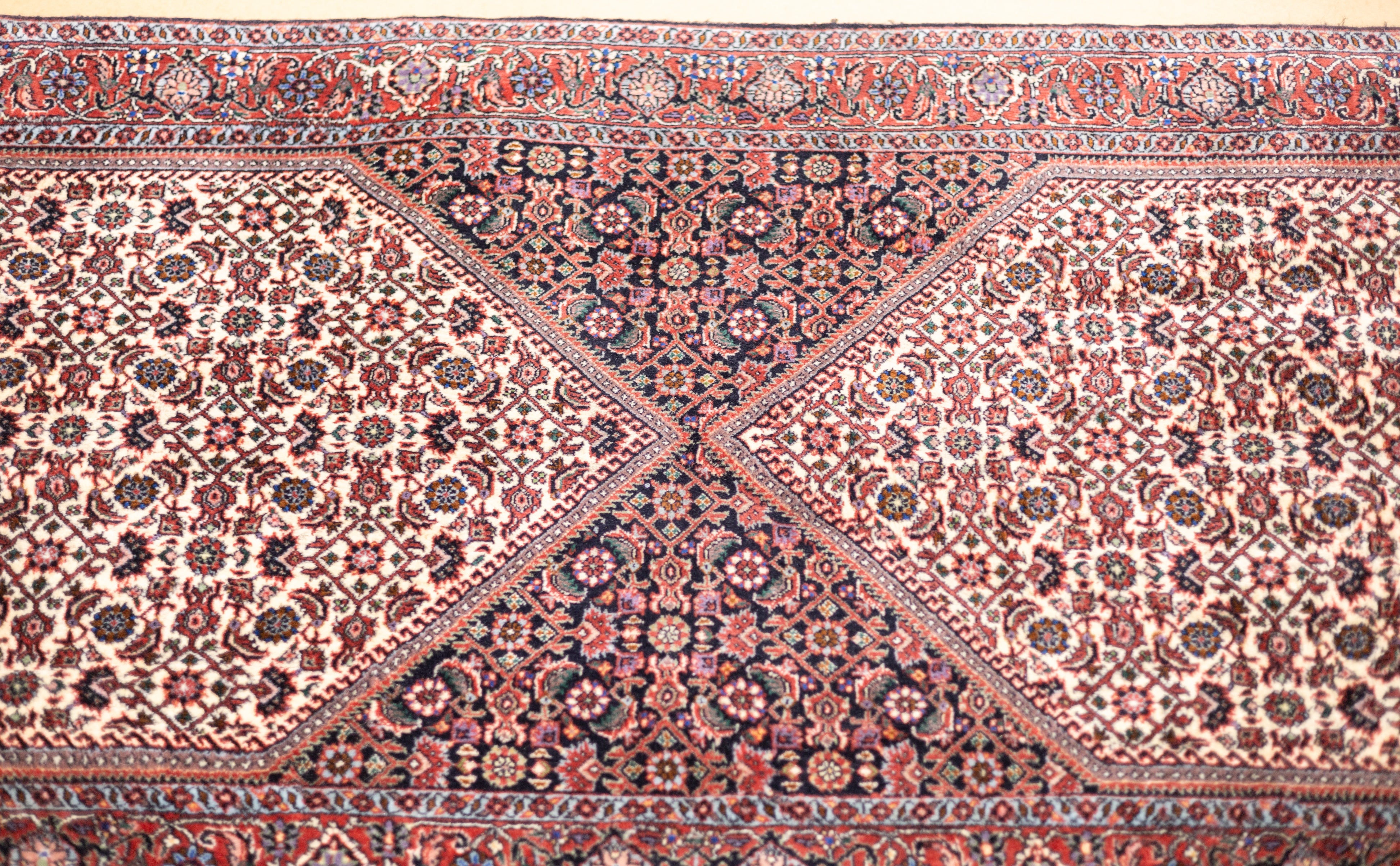 Fine Semi Antique Bidjar Rug 2'7" x 13'0"