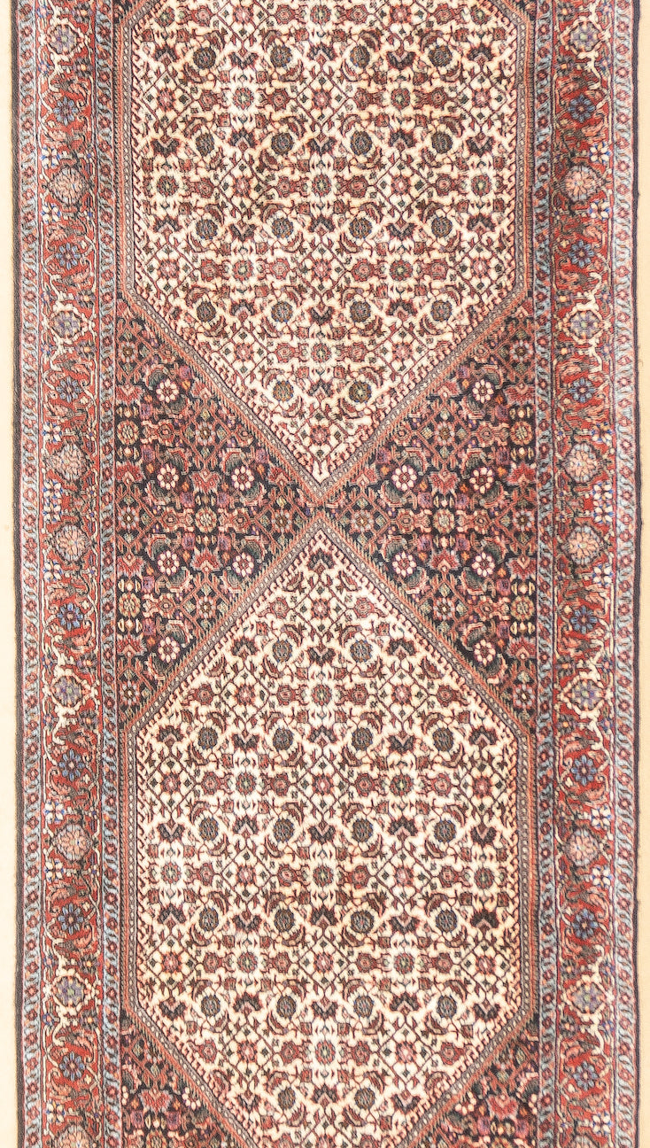 Fine Semi Antique Bidjar Rug 2'7" x 13'0"