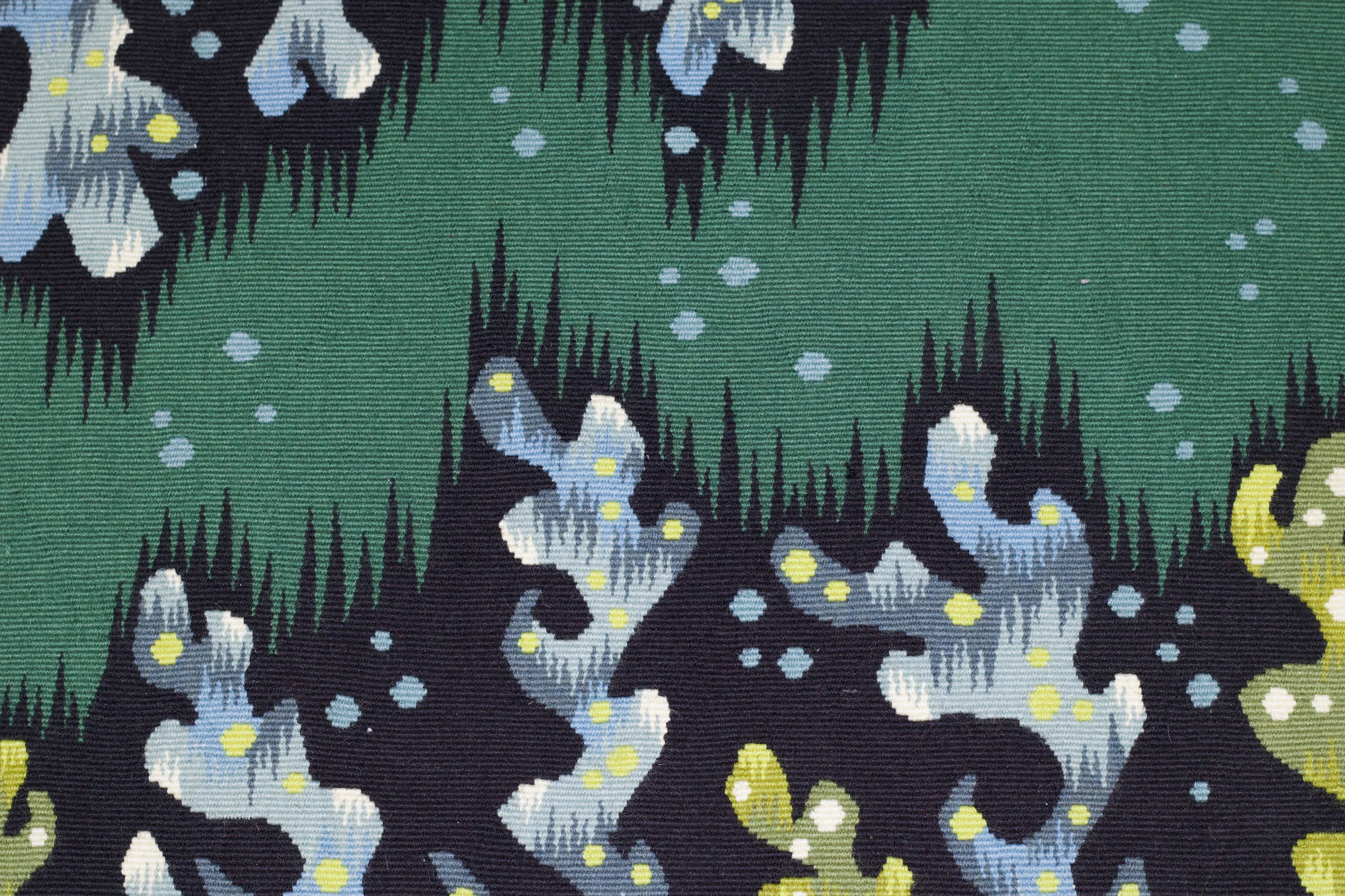 Mid Century Tapestry Signed Jean Picard Le Doux 5'5" x 6'9"