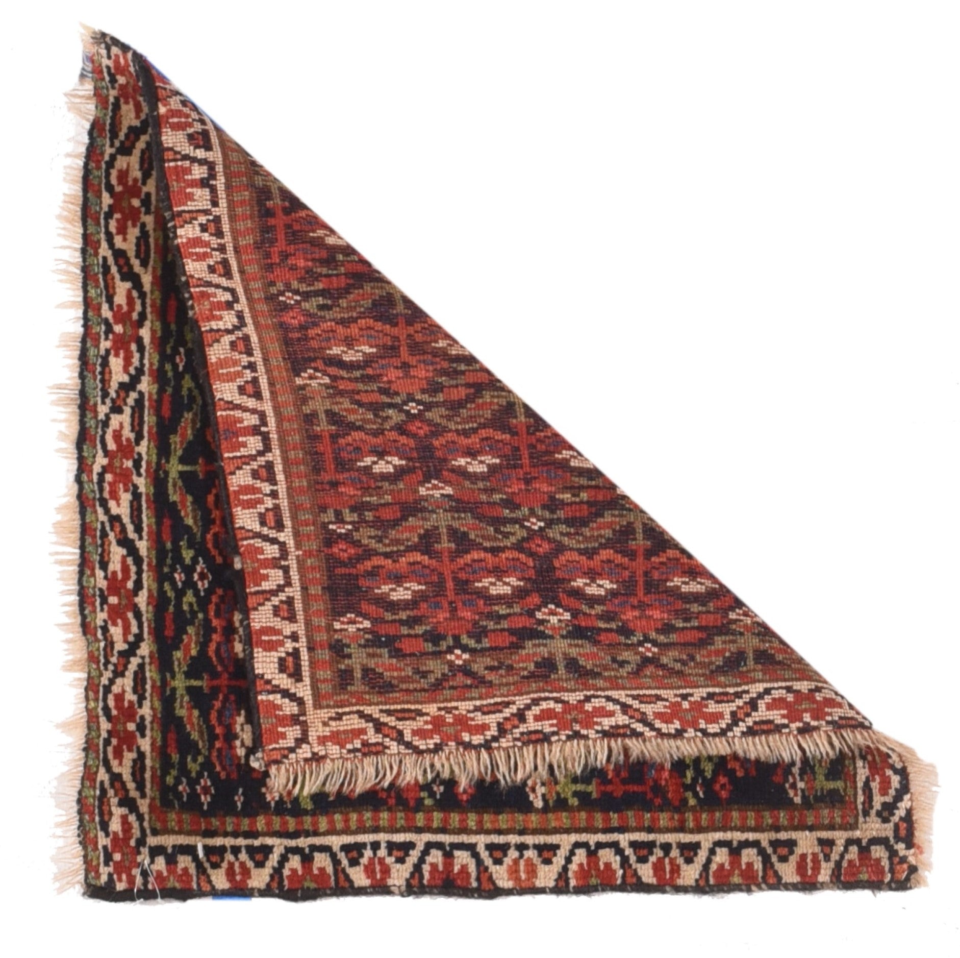 Antique Khamseh Rug 1'8'' x 1'8''