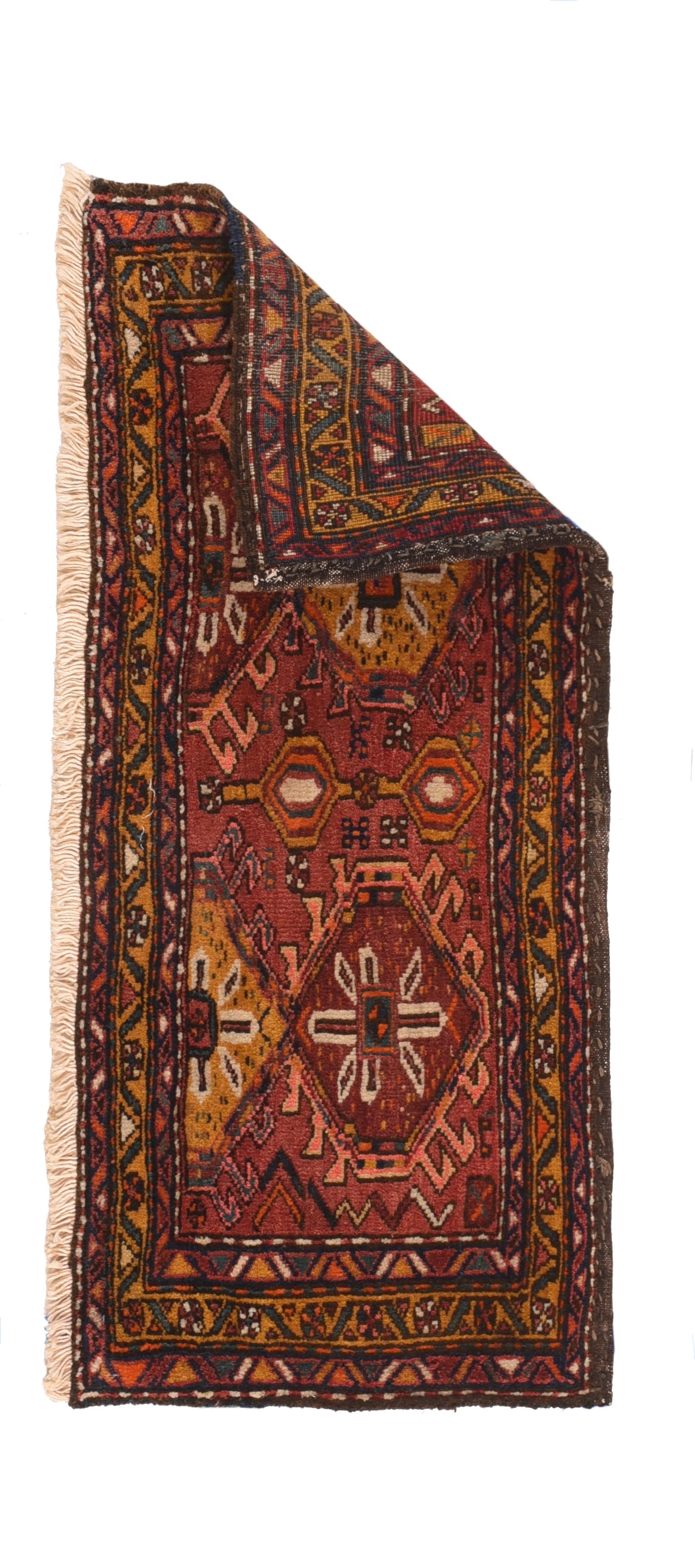 Vintage Afghan Rug 1'6'' x 3'7''