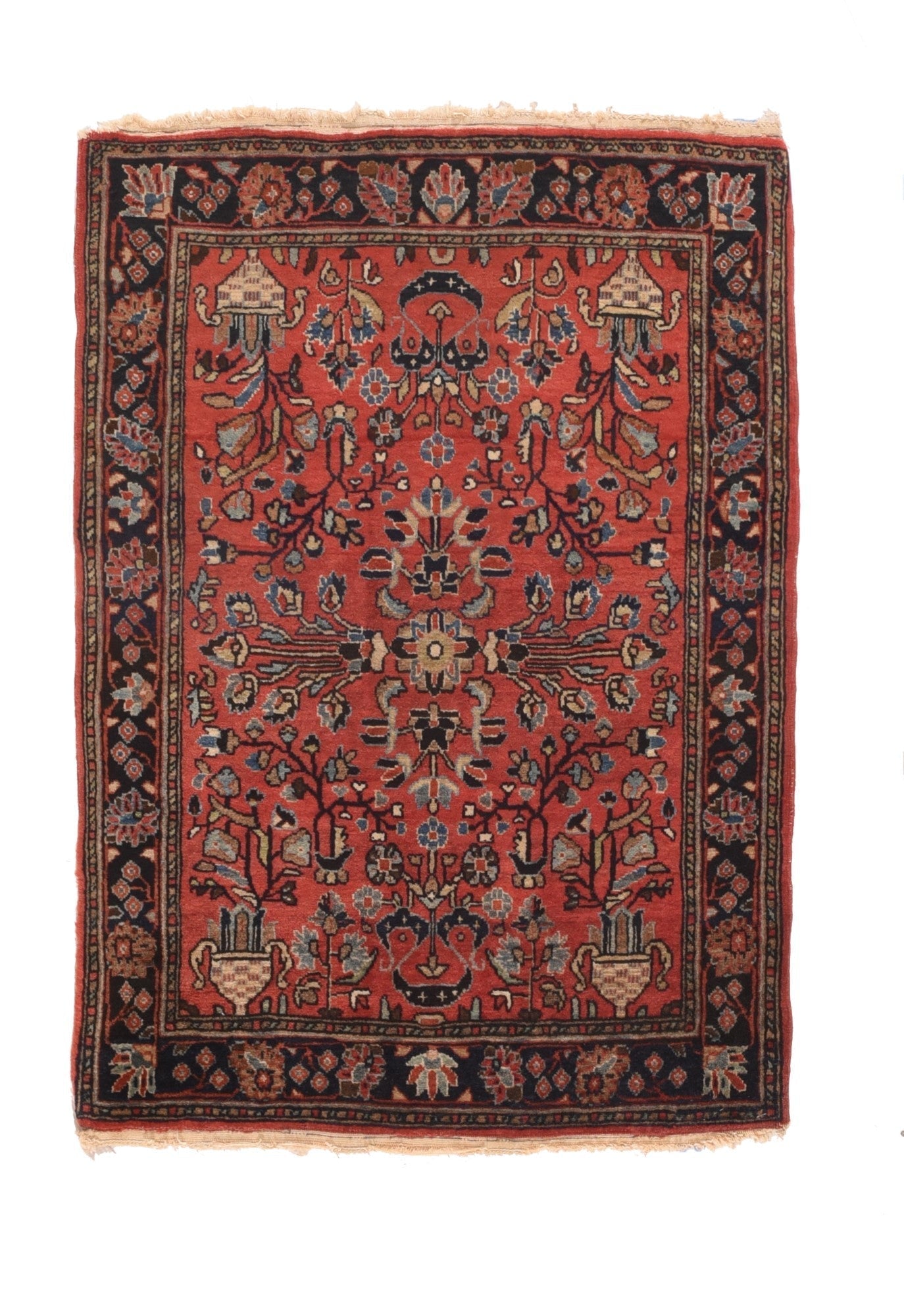 Antique Mohajeran Sarouk Rug 2' x 3'
