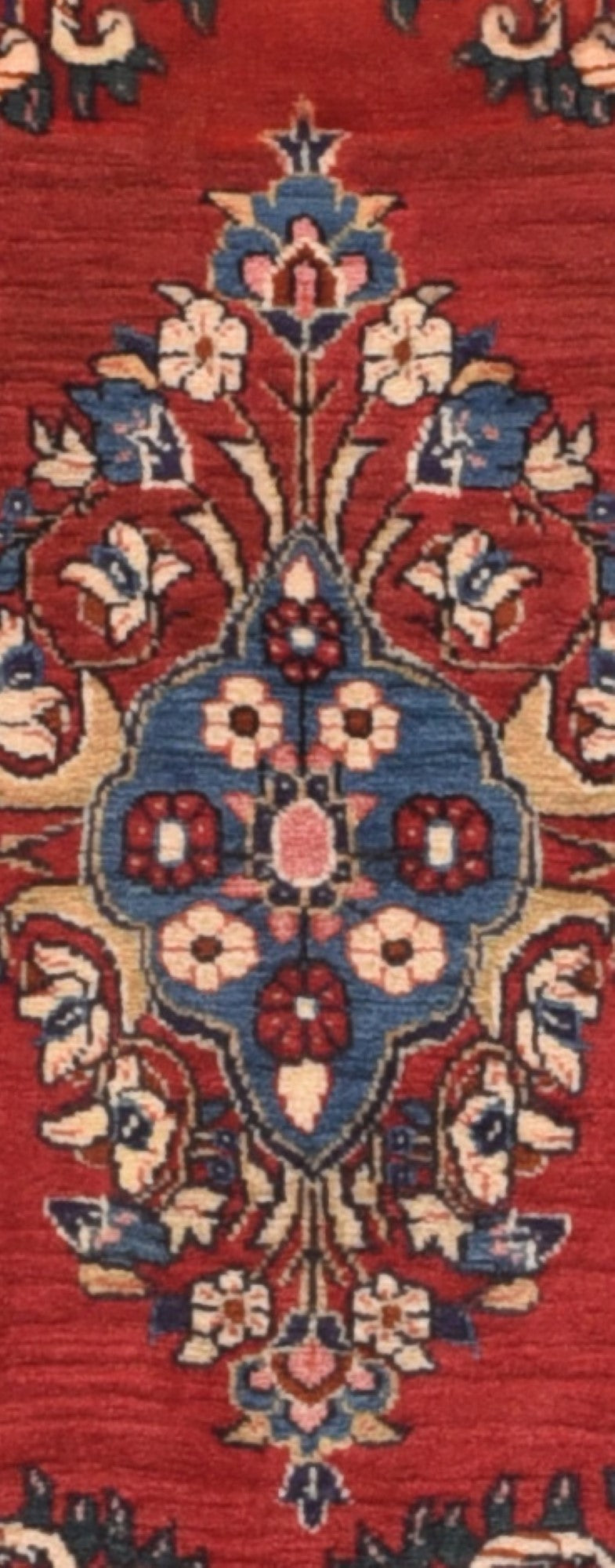 Vintage Sarouk Rug 2'2'' x 2'9''
