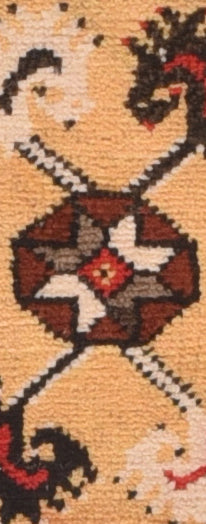 Vintage Baluch Rug 1'2'' x 1'2''
