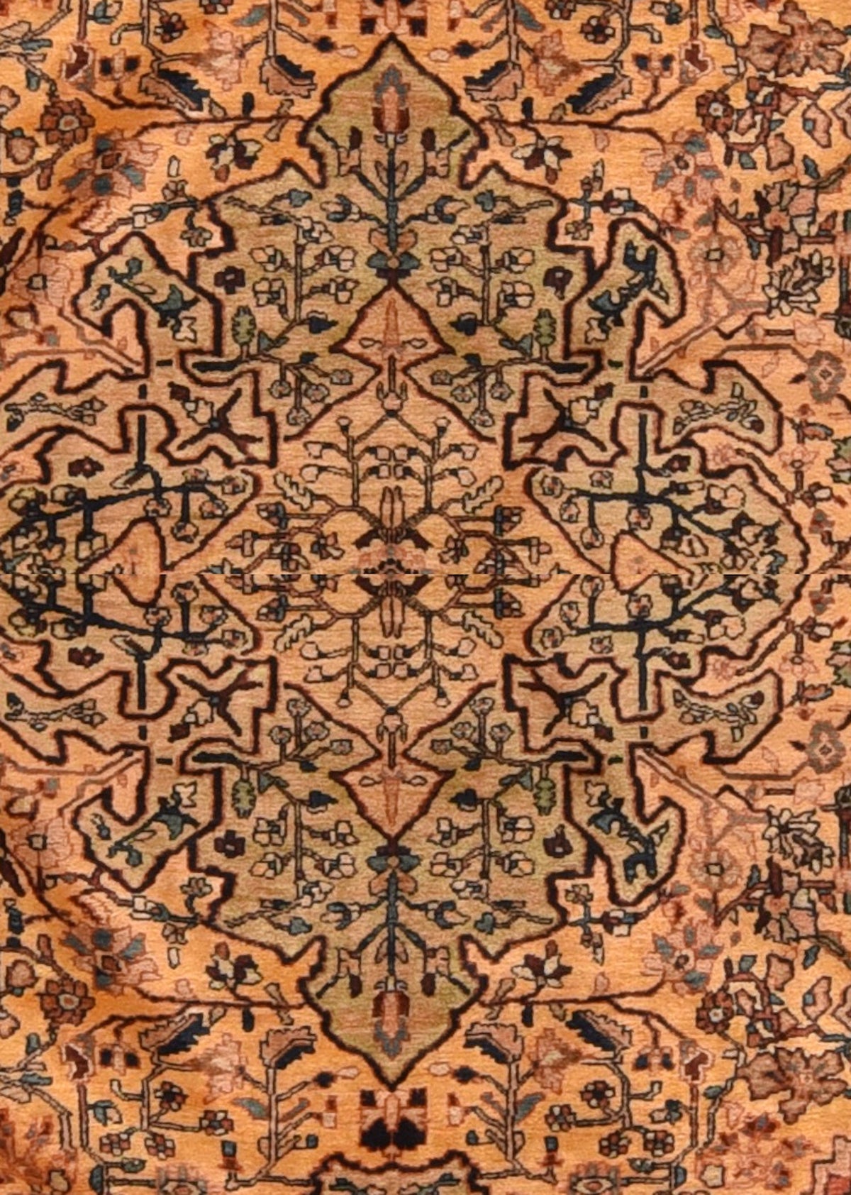 Antique Farahan Sarouk Rug 12'0'' x 19'6''